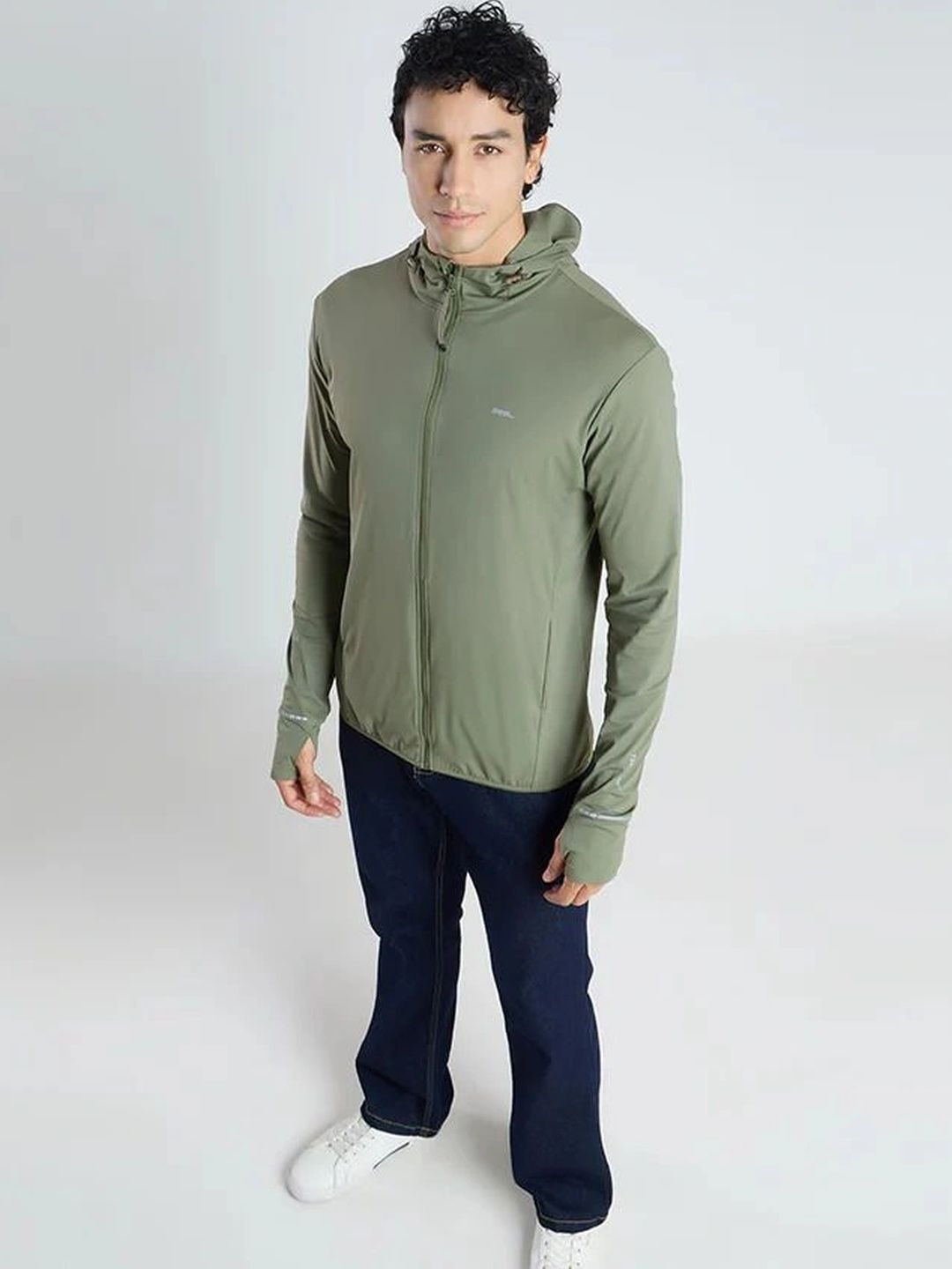 Zeel Men Lightweight Outdoor Open Front Jacket