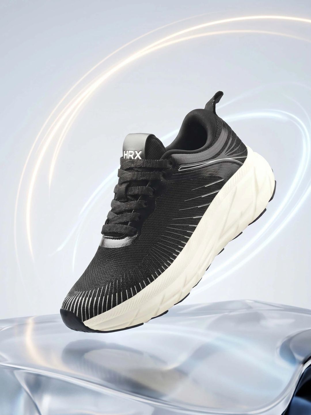 HRX by Hrithik Roshan Women Mesh Lace-Ups Running Non-Marking Shoes