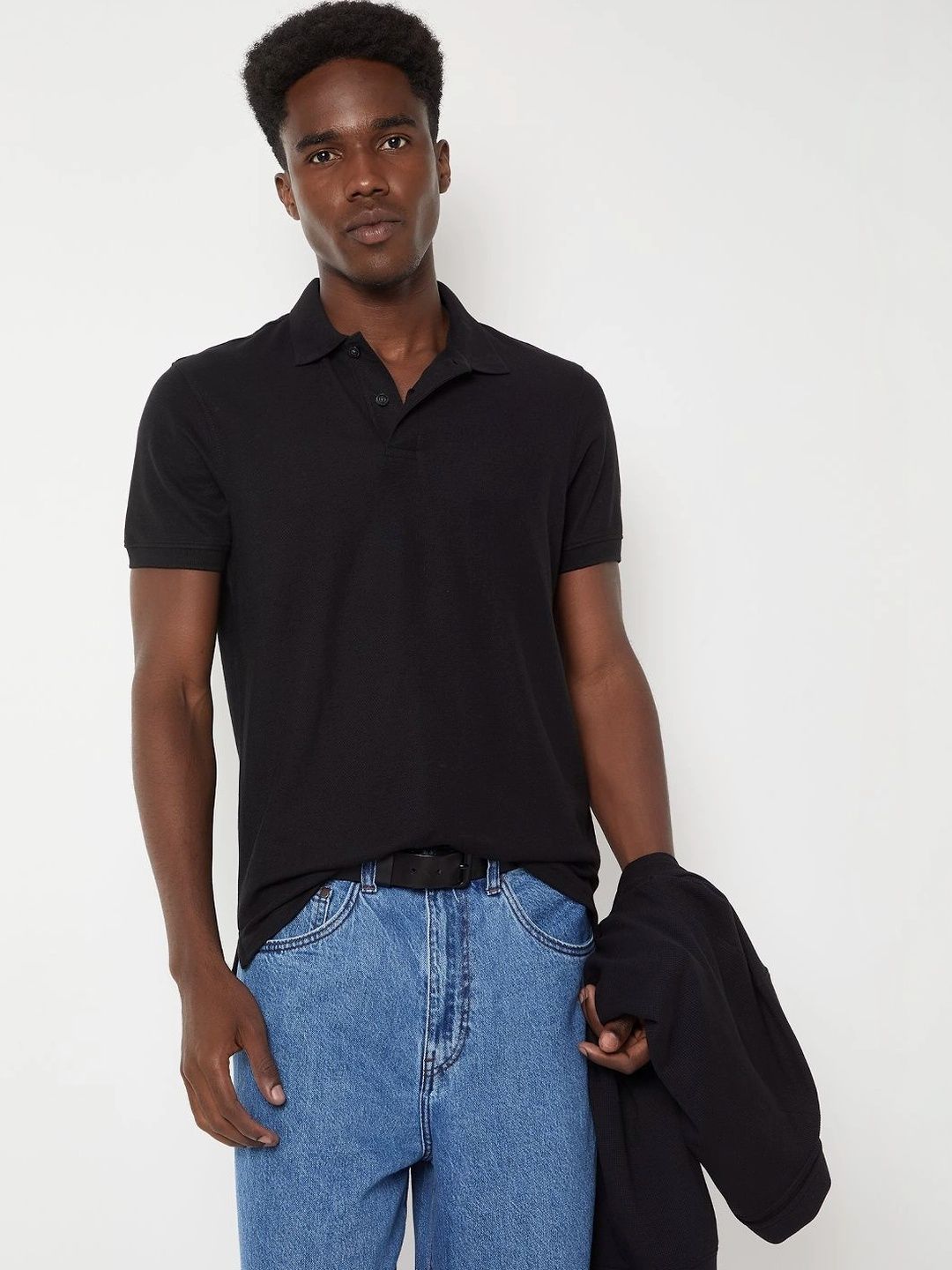 max Men Polo Collar T-shirt