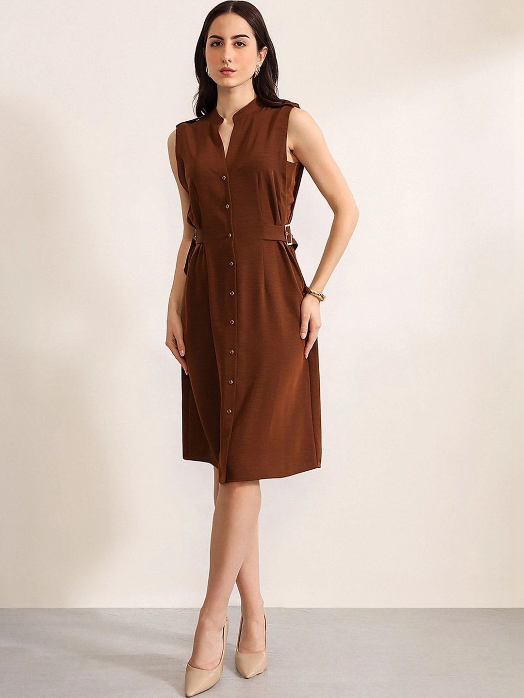 Shirt Midi Dress Kazo Formal Shirt Midi Dress