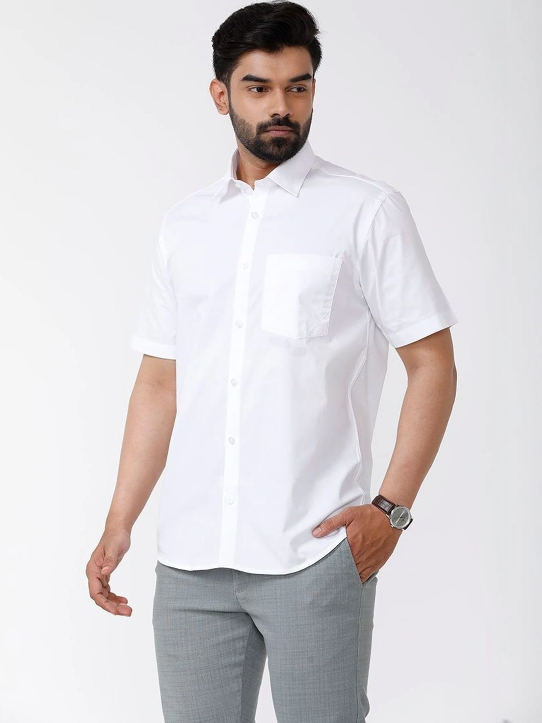 UATHAYAM Men Casual Shirt