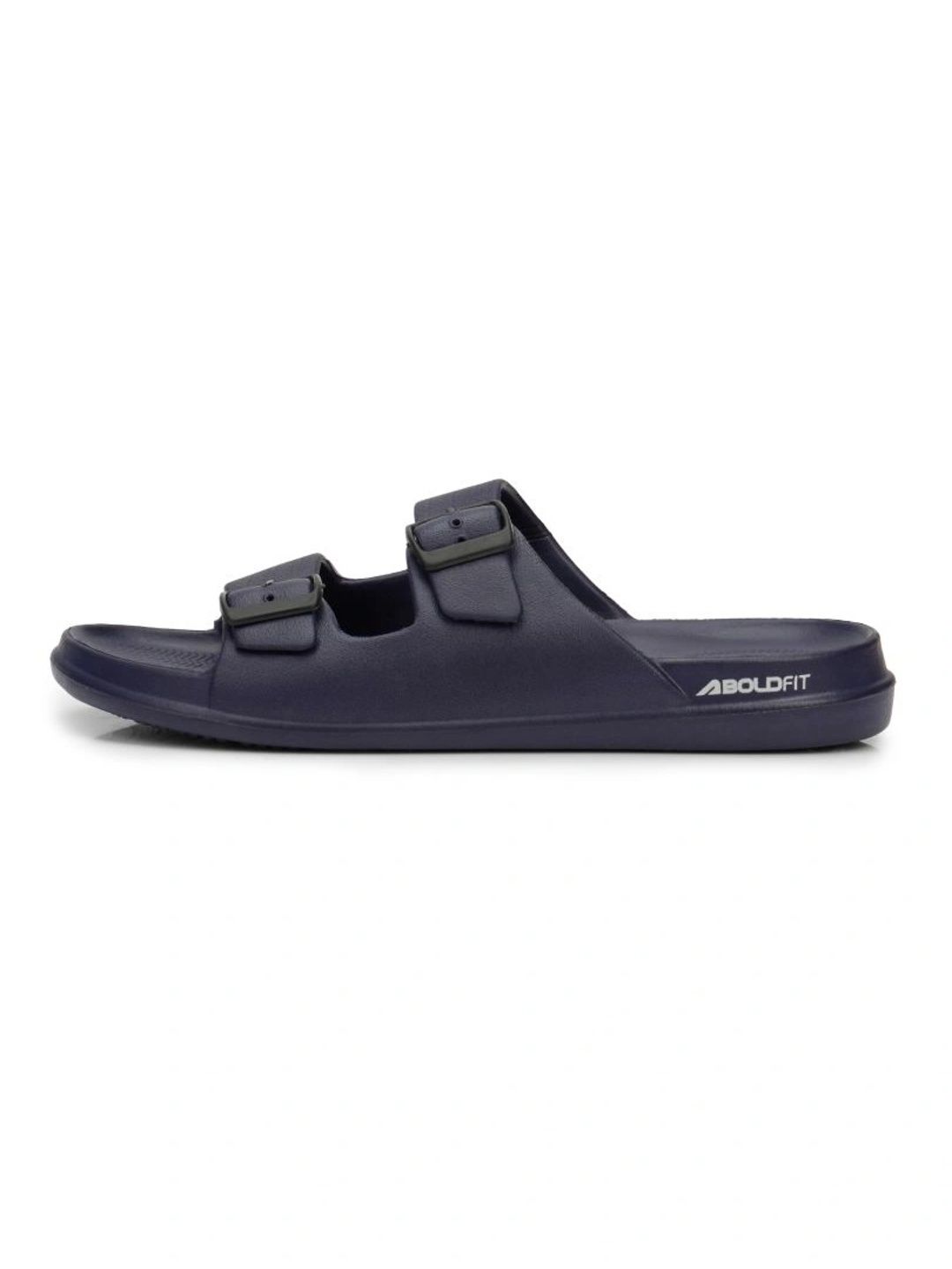 BOLDFIT Men Navy Neoslide Eva Open Sliders