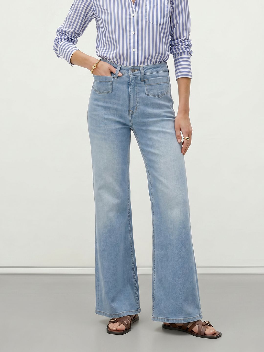 Nautica Women Regular Fit Mid-Rise Jeans