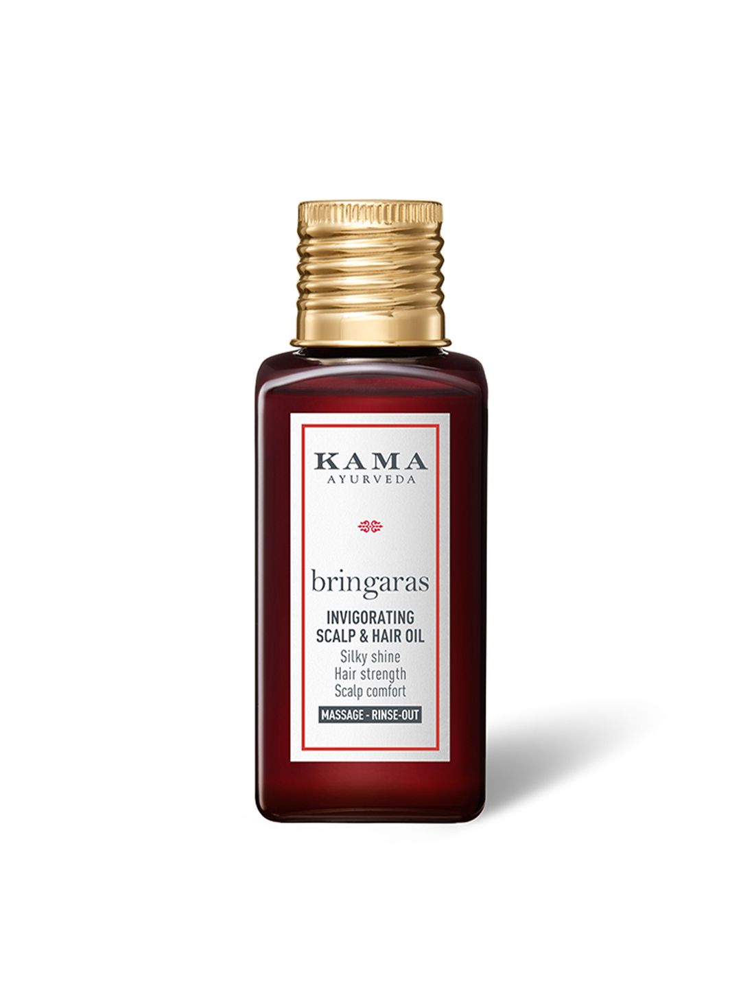 KAMA AYURVEDA Bringaras Invigorating Scalp & Hair Oil with 13 Ayurvedic Botanicals - 50 ml