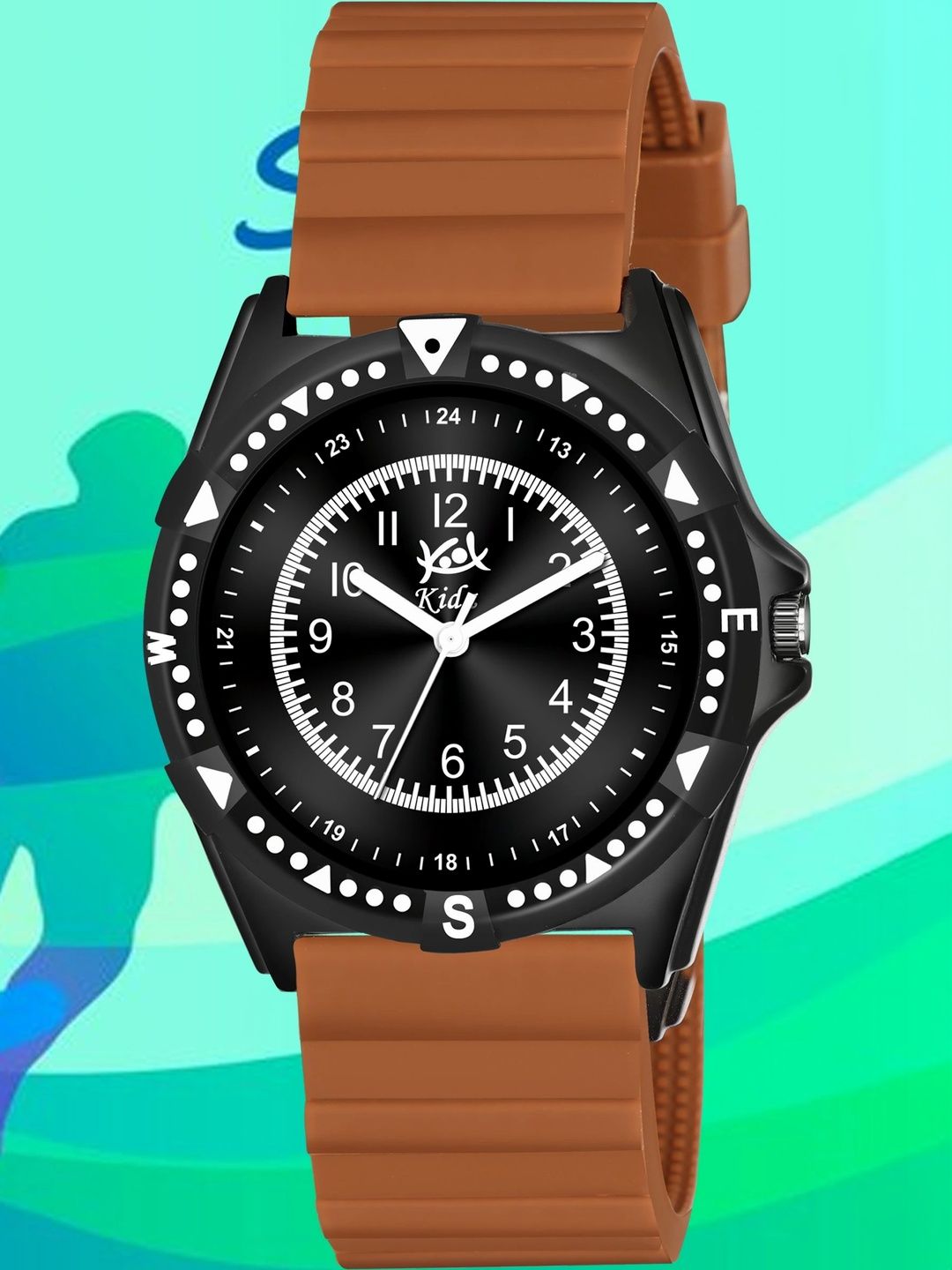 Kool Kidz Kool Kidz Unisex Kids Brass Dial & Straps Analogue Watch Kool Kidz Unisex Analogue KK 417 BR