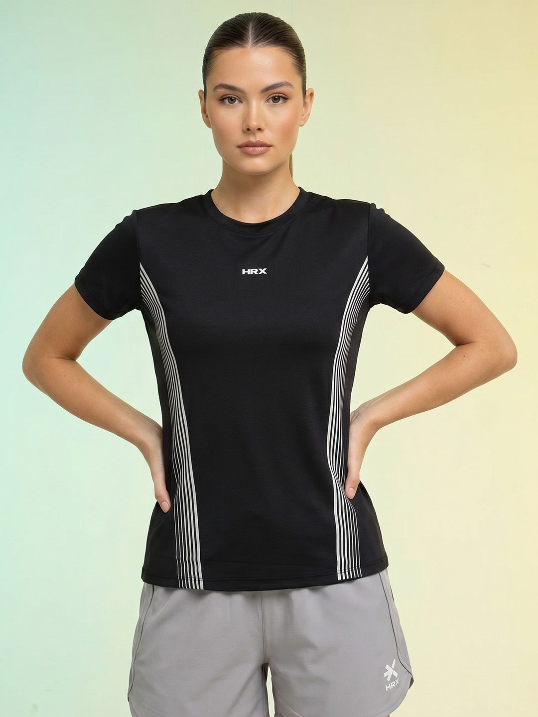 HRX by Hrithik Roshan HRX by Hrithik Roshan Rapid- Dry Training T-shirt