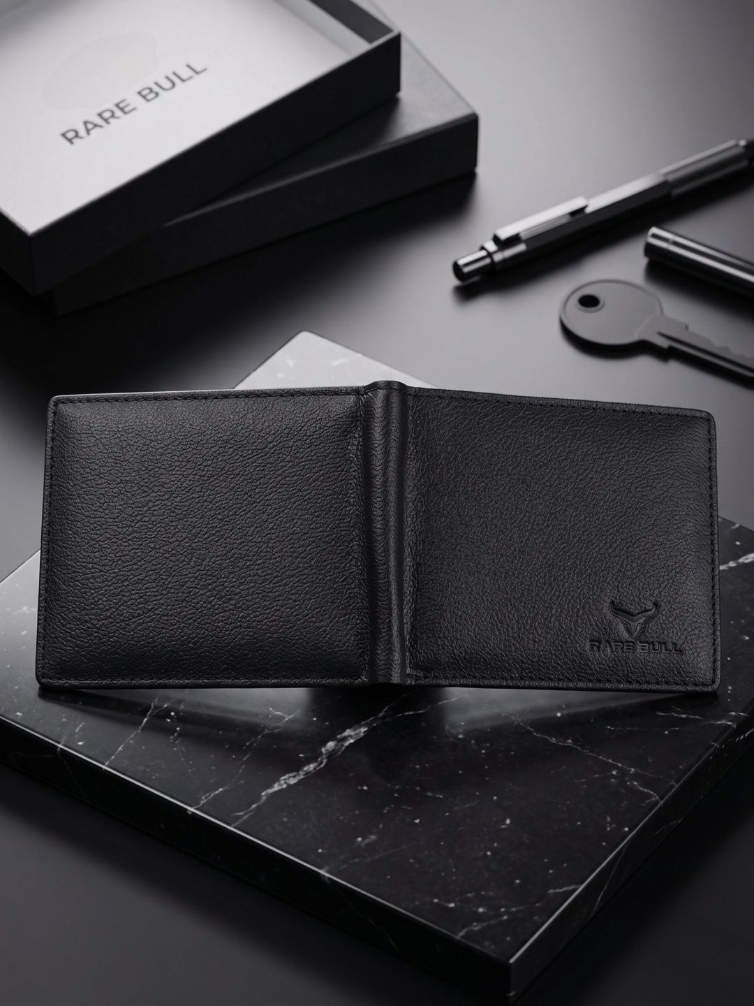 RARE BULL Men Leather Wallets