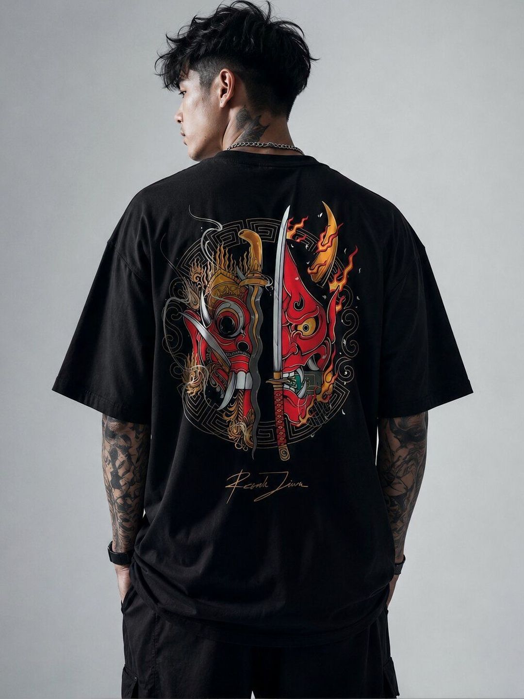 HERE&NOW Men Printed T-shirt