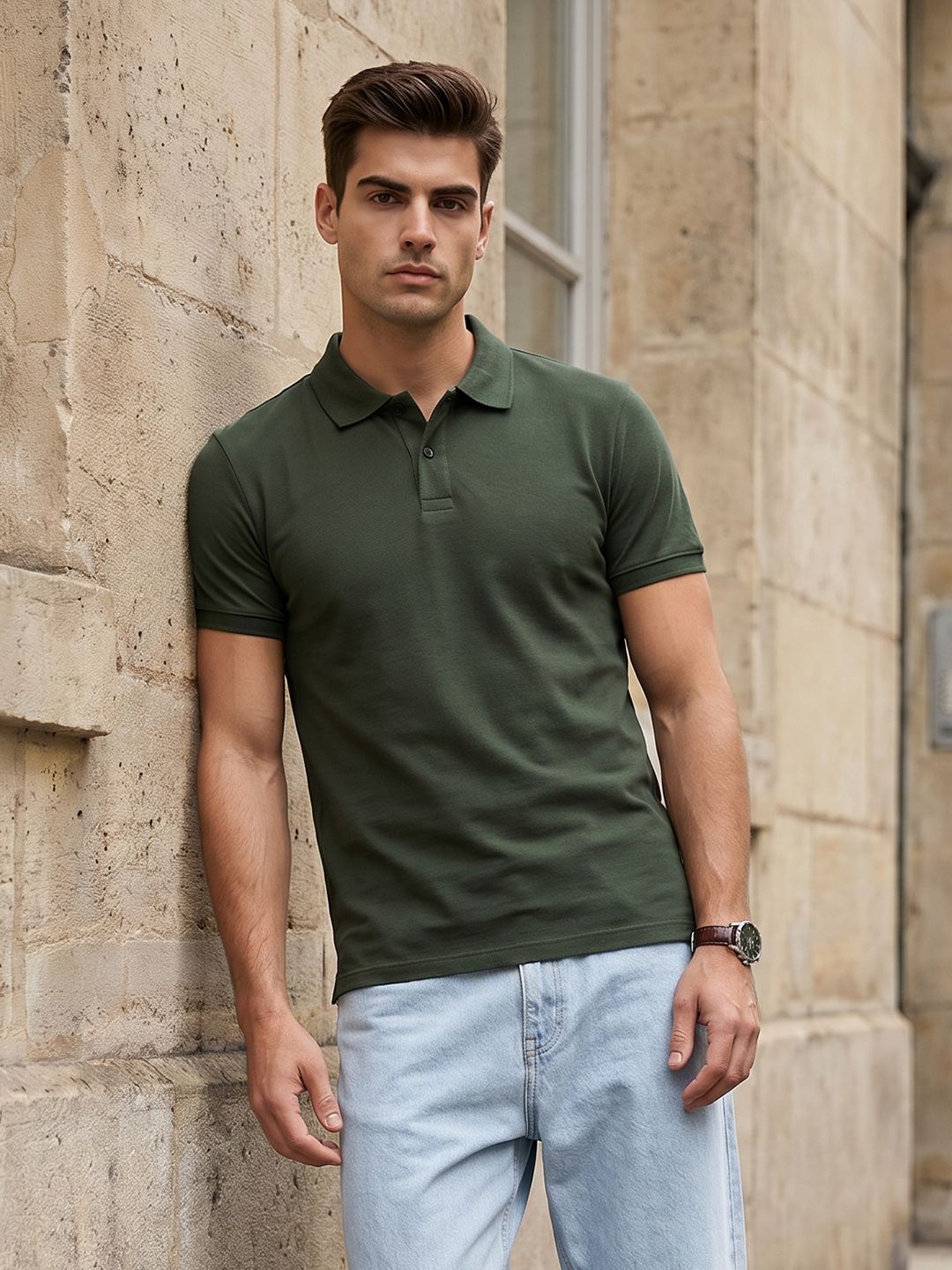 encore by INVICTUS Polo Collar T-shirt