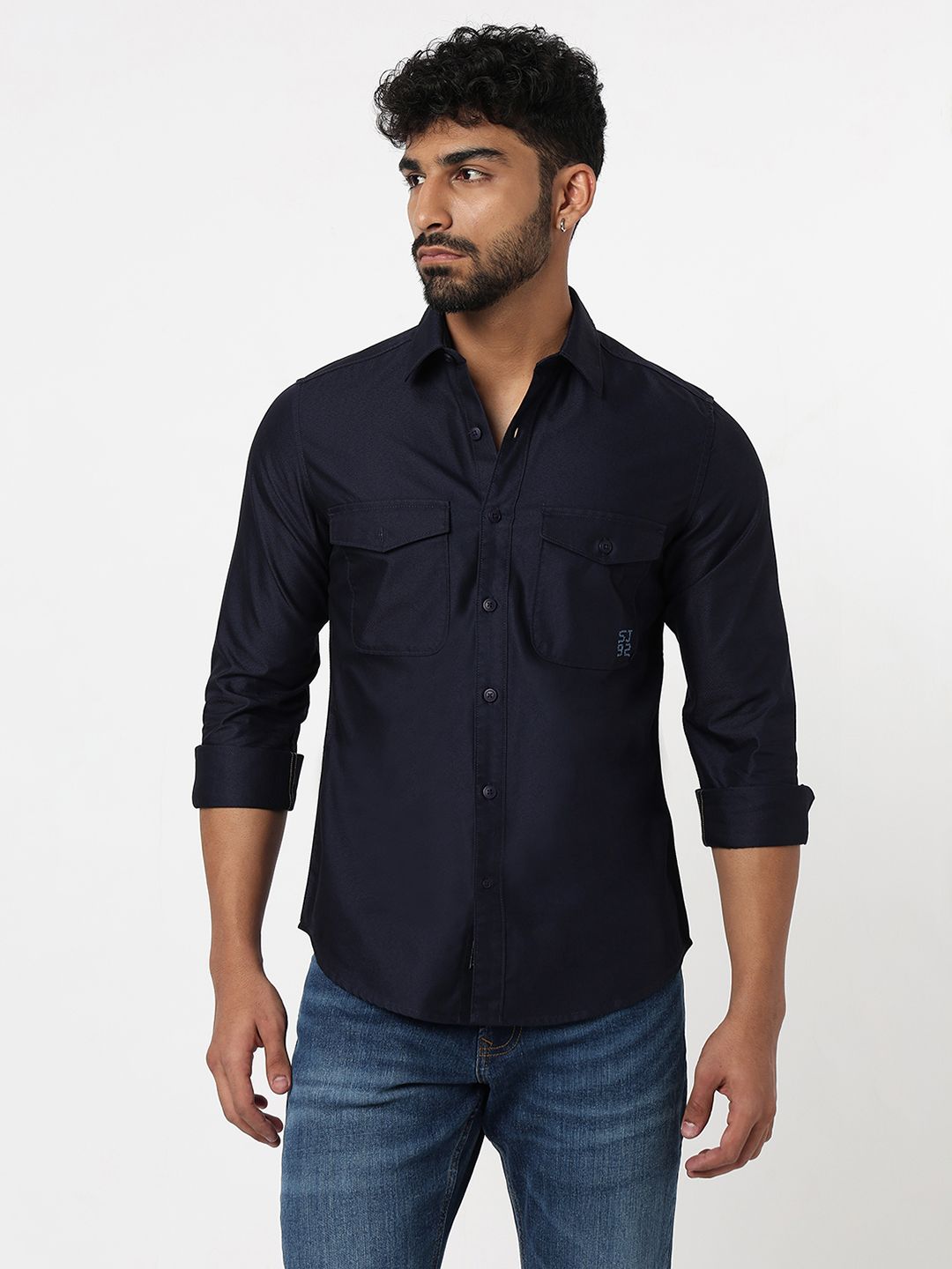 SPYKAR Pure Cotton Casual Shirt