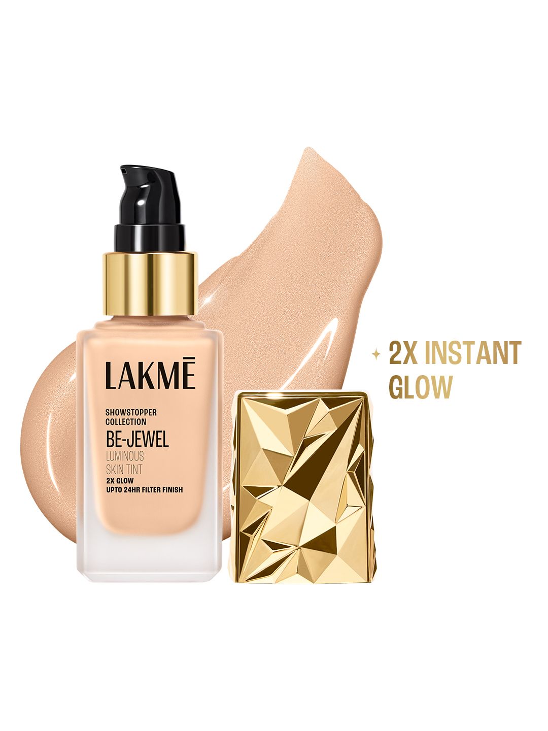 Lakme Lakme Showstopper Be-Jewel Luminous Skin Tint 25 ml - Cool Ivory C100