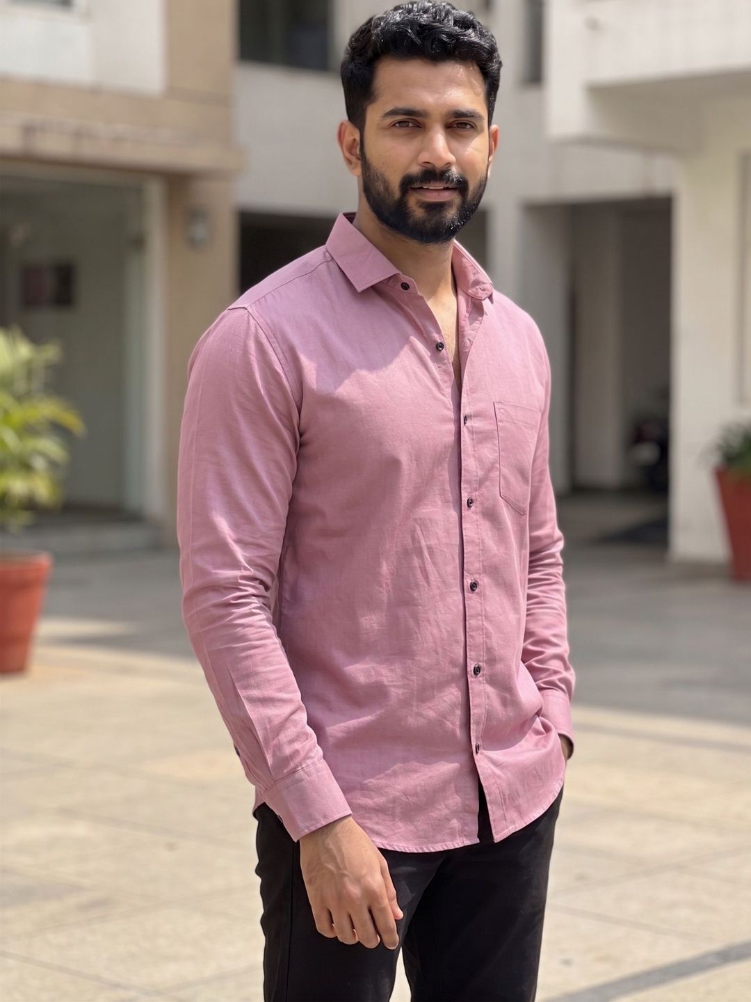 BAESD Men Classic Casual Shirt