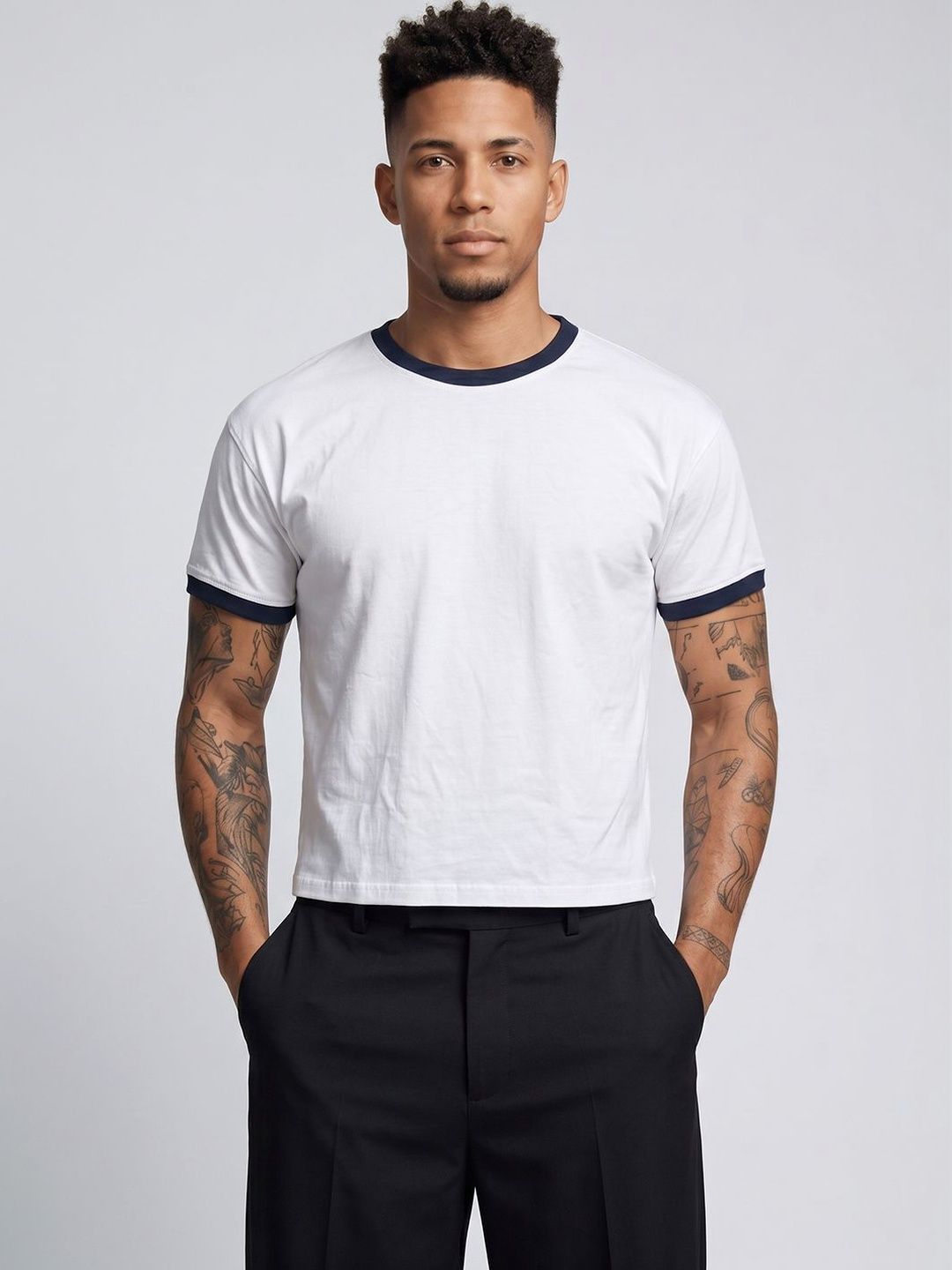 FUGAZEE Men Slim Fit T-shirt