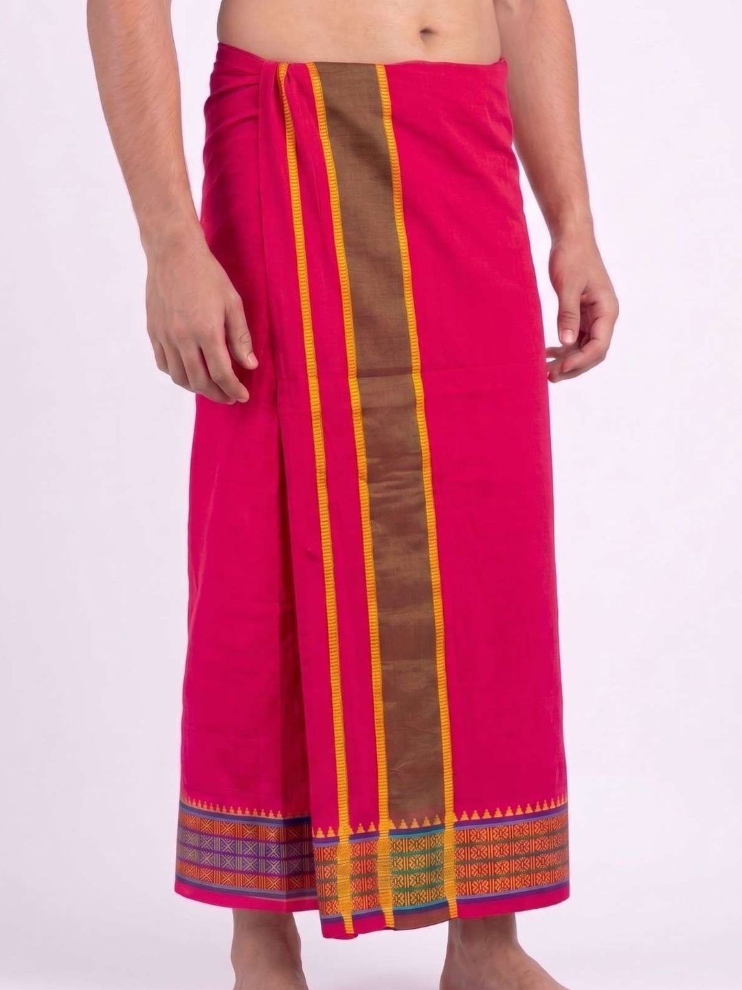 Hornbill Enterprises Men Cotton Dhoti Dhotis