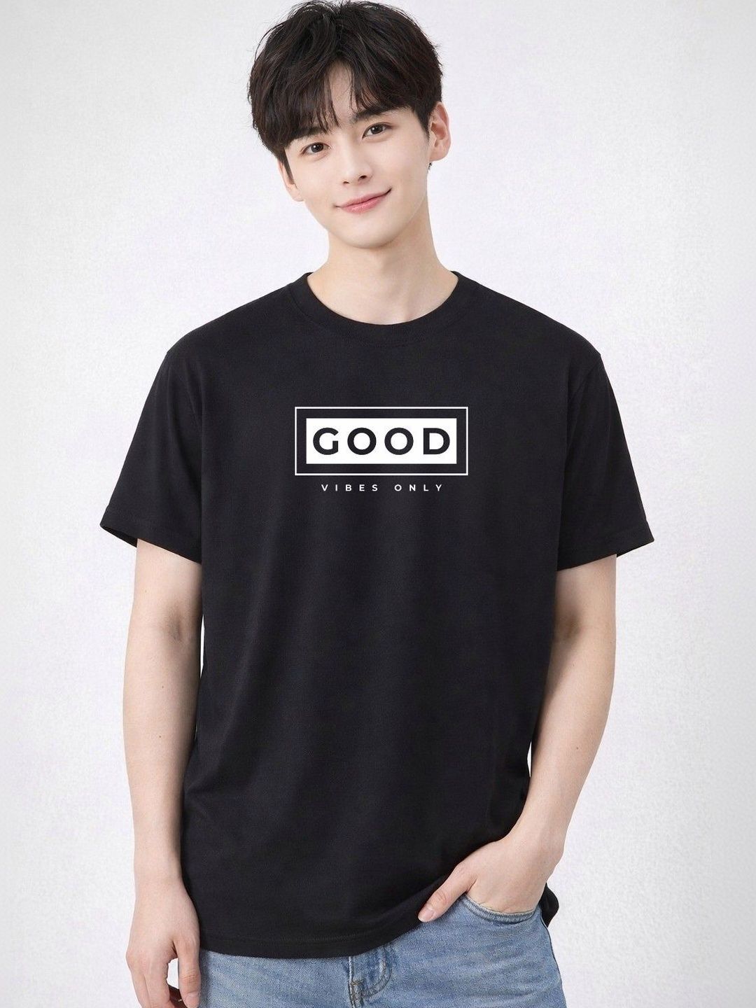 FARICON Men Typography Printed T-shirt