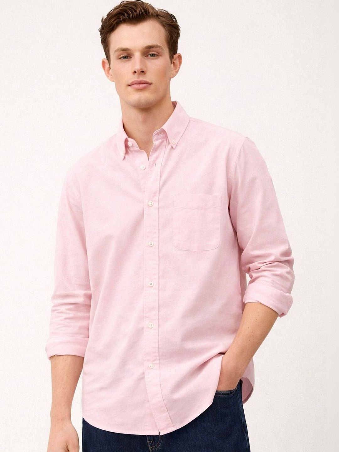 Wine & Cheese Men Classic Casual Shirt