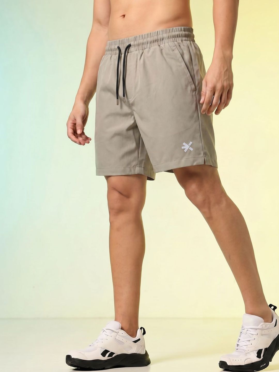 HRX by Hrithik Roshan HRX by Hrithik Roshan Men Mid-Rise Cotton Sports Shorts
