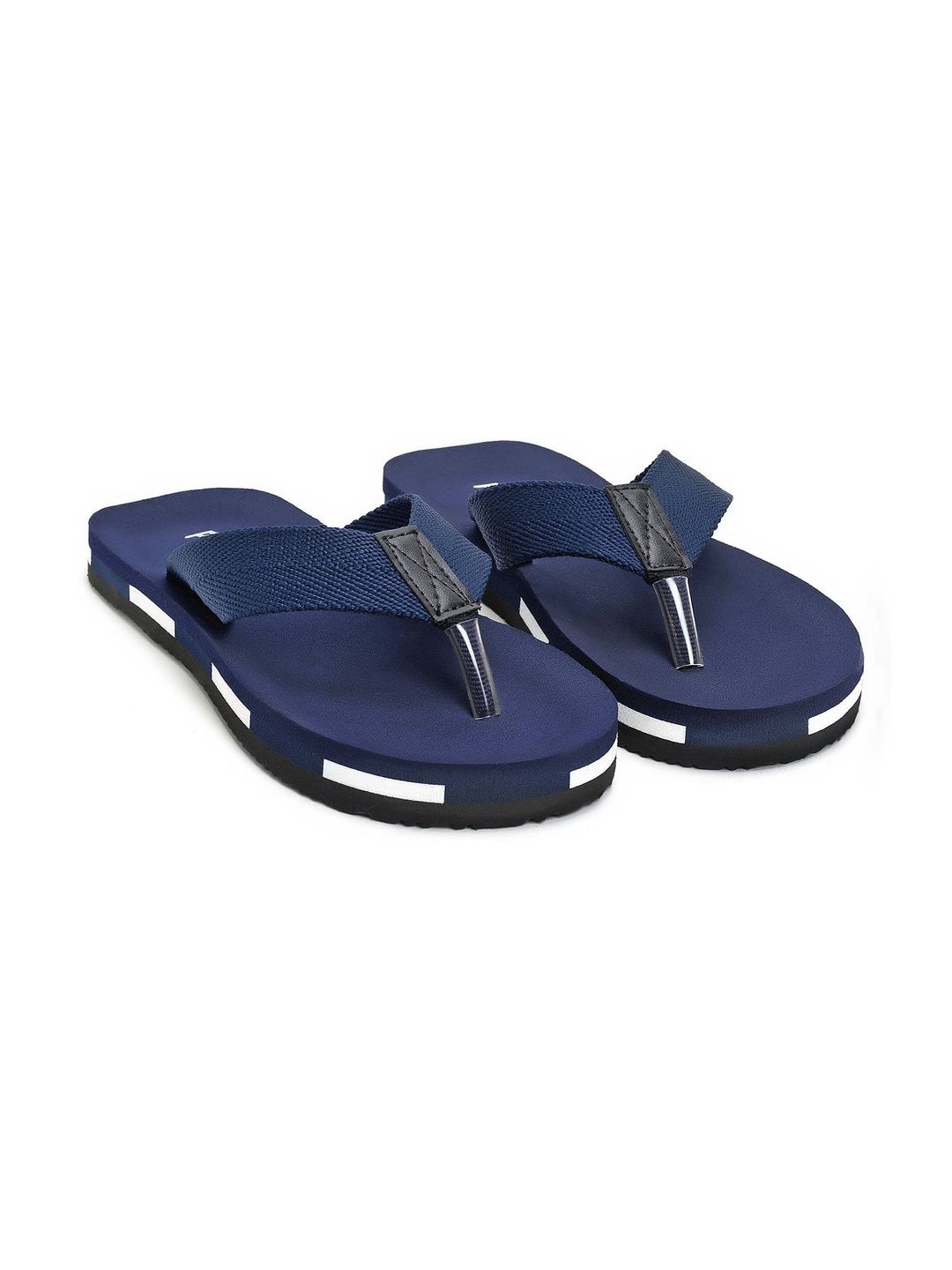 PKKART Men Colourblocked Thong Flip-Flops