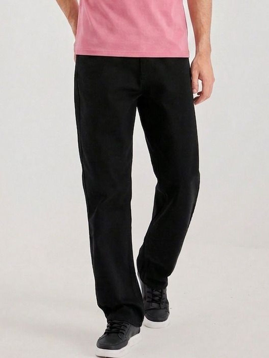 PINKLIT PINKLIT Men Regular Fit Mid-Rise Jeans