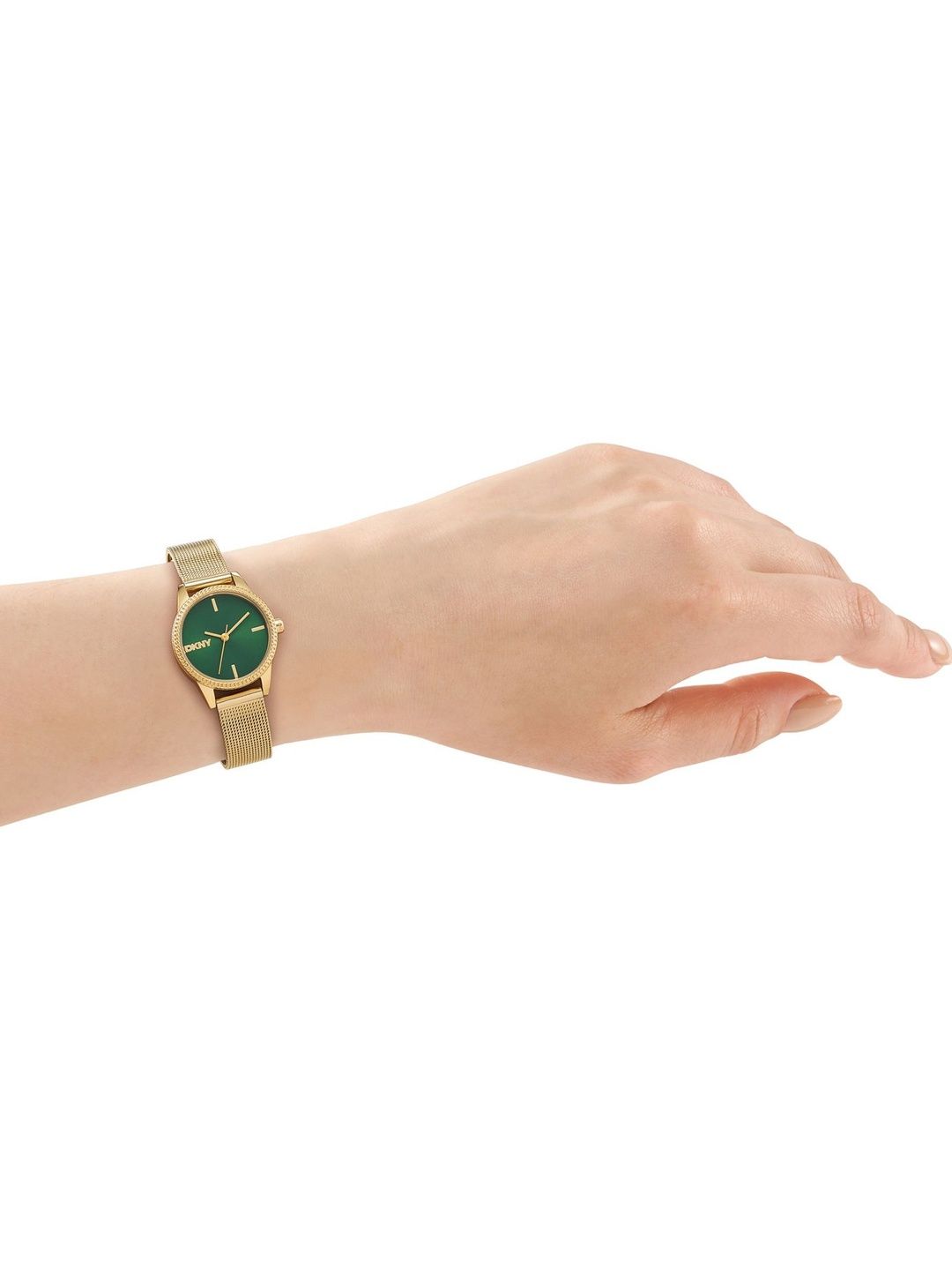 Quartz Green Round Dial Watch DKNY Quartz Green Round Dial Women's Watch Dk1l113m0075
