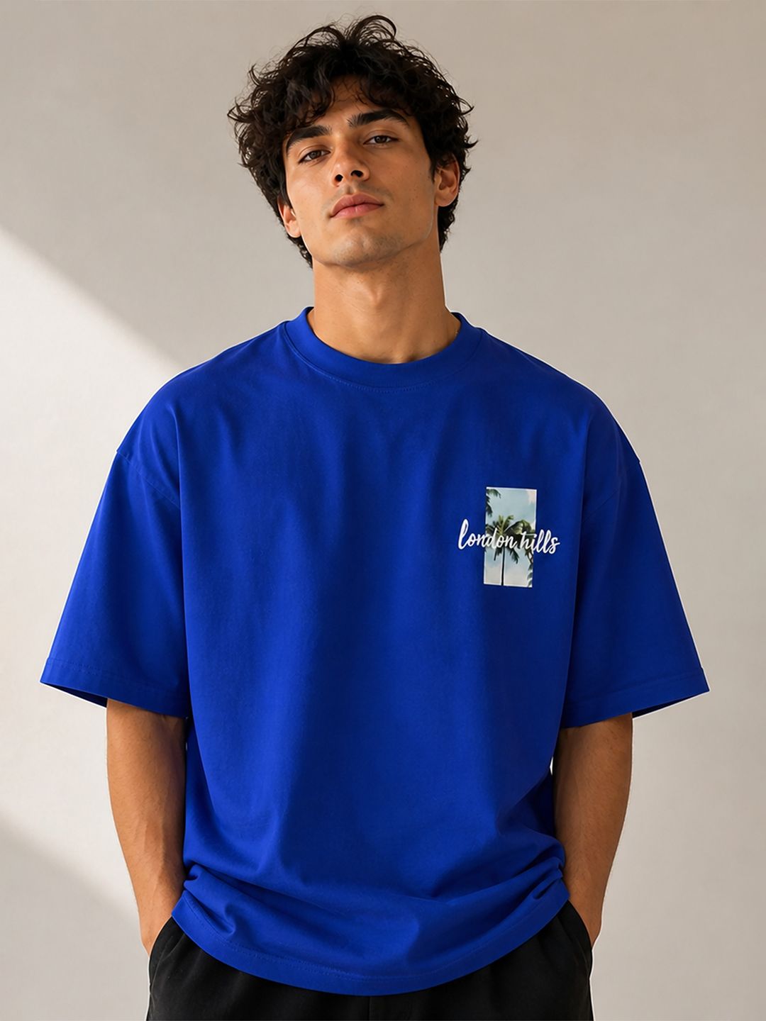 London Hills Men Printed T-shirt