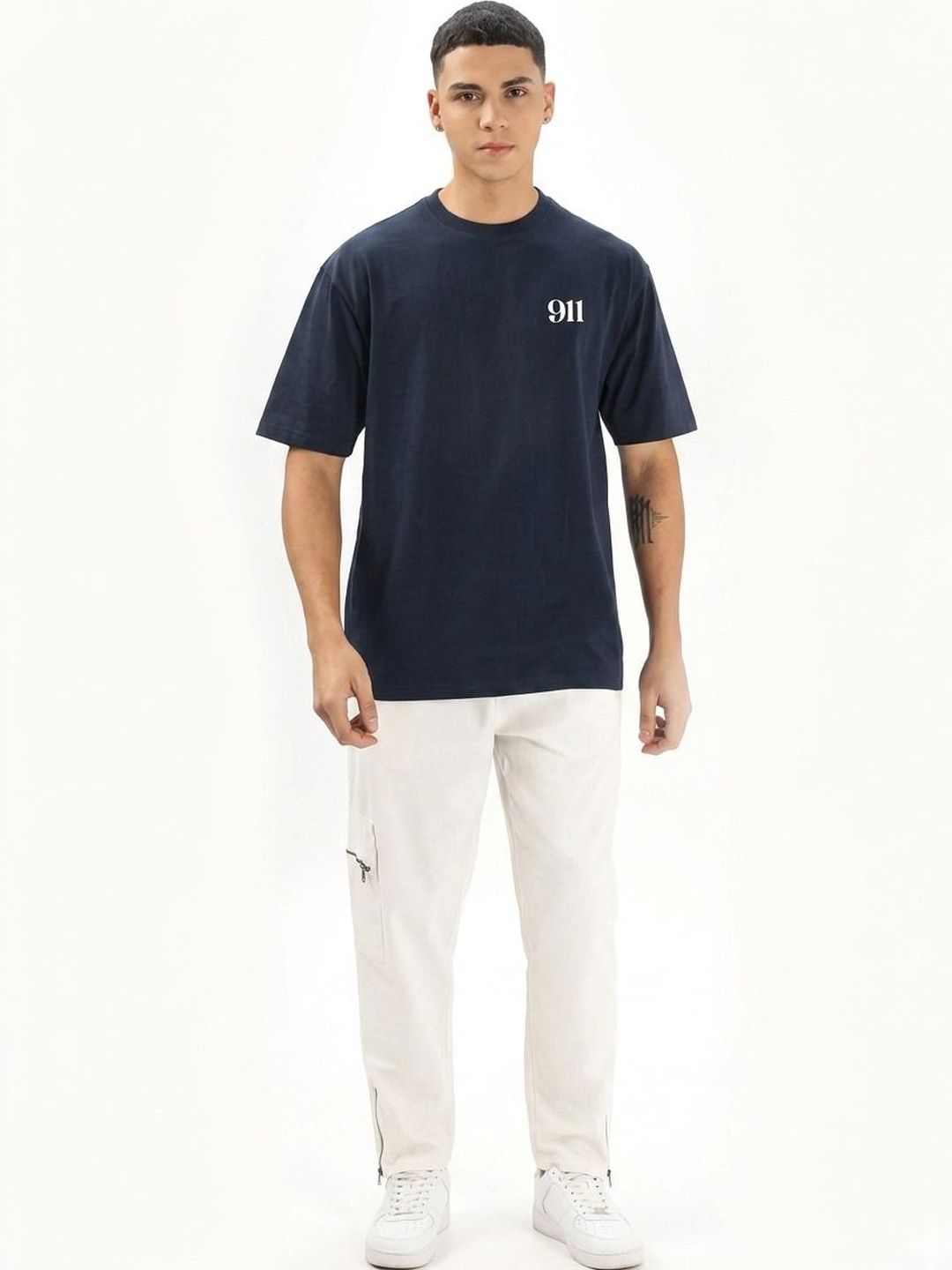 Derada Men Printed Boxy T-shirt
