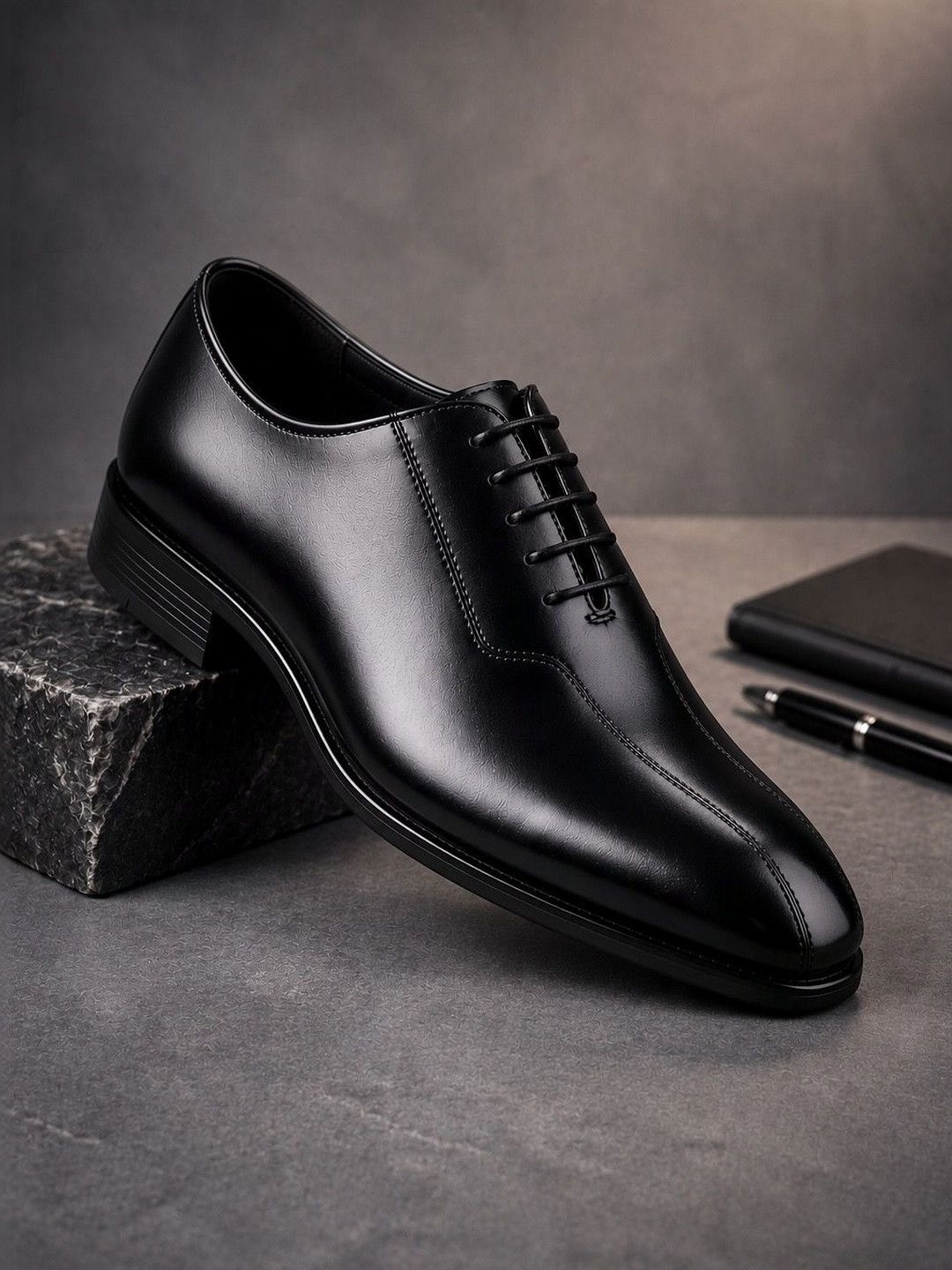 SNEAKLAB Men Pointed Toe Lace-Ups Oxfords Formal Shoes