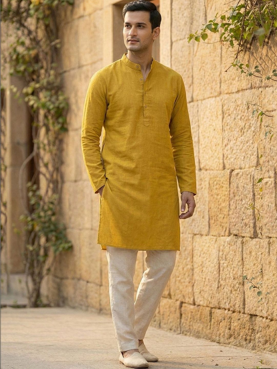 House of Pataudi Men Kurta