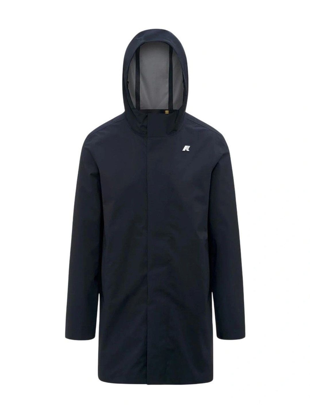 K-Way Navy Blue Hood Parka Jacket