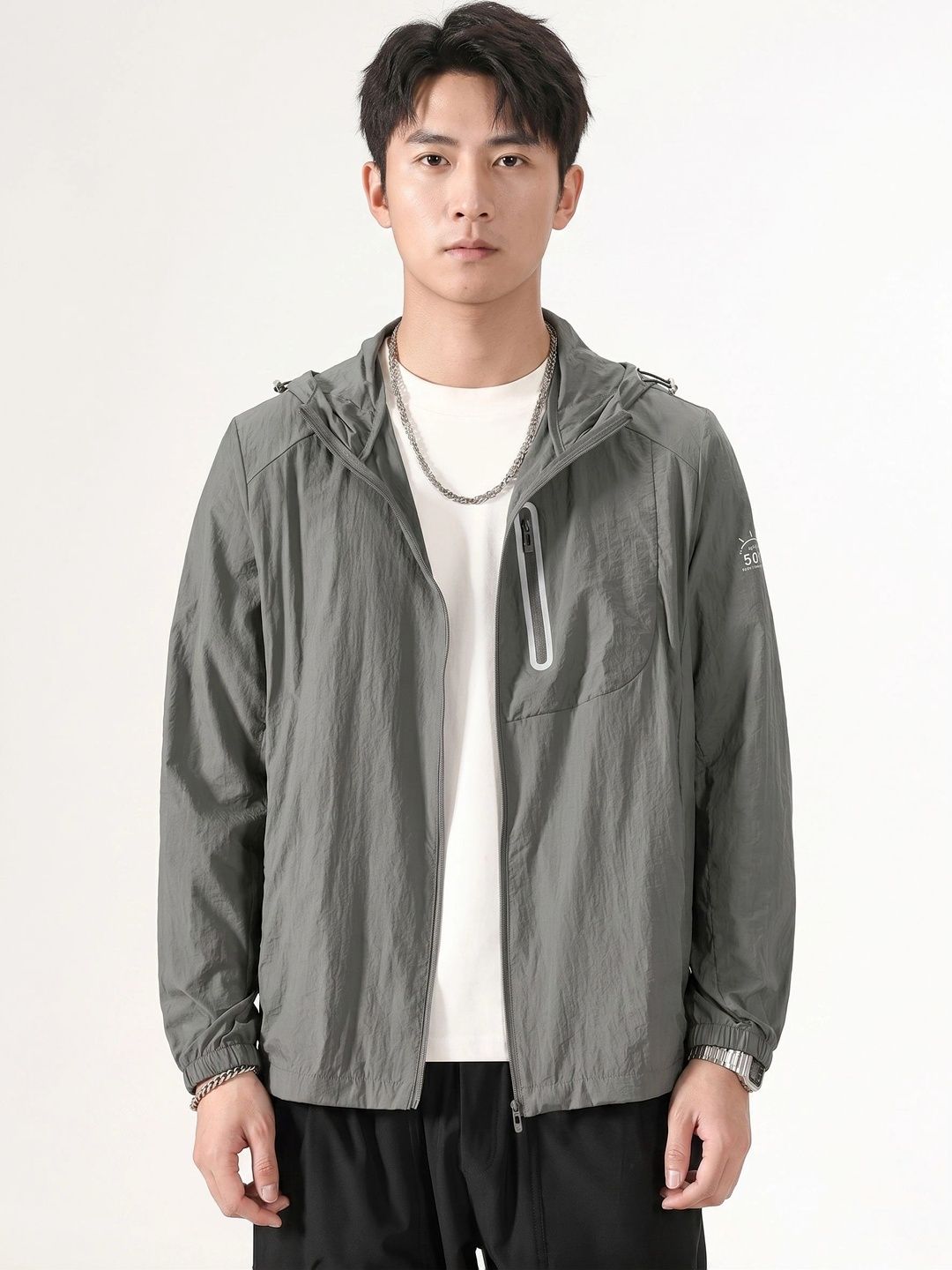 StyleCast x Revolte Men Lightweight Outdoor Woven Jacket