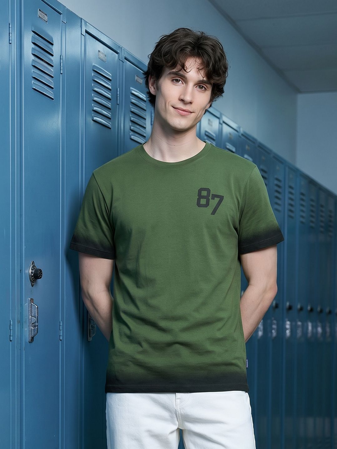 Aeropostale Typography Printed Pure Cotton T-shirt