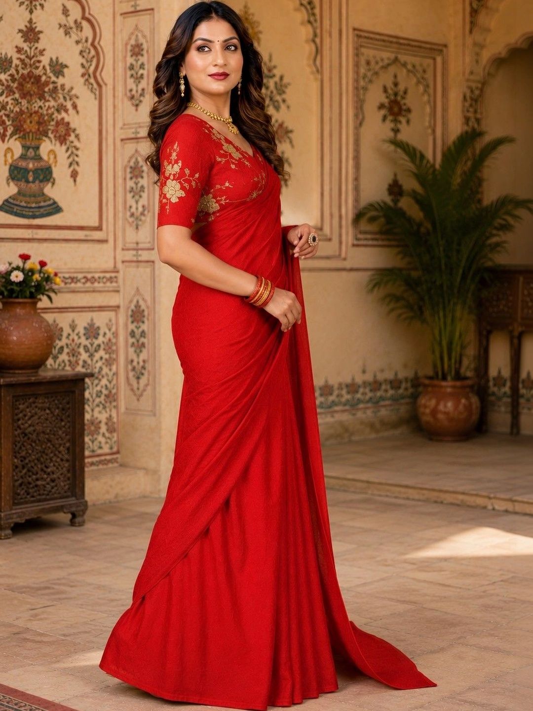 Nari Saree Nari Saree Embroidered Designer Sarees