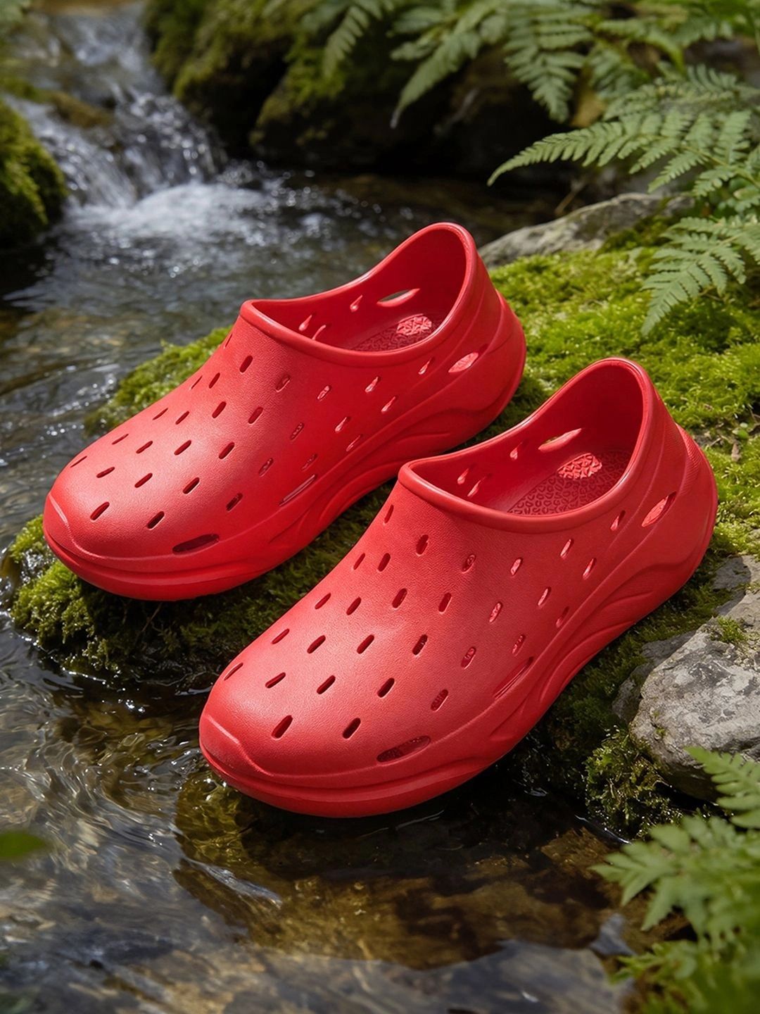 NEEMANS Cushers Men Rainscape Clogs