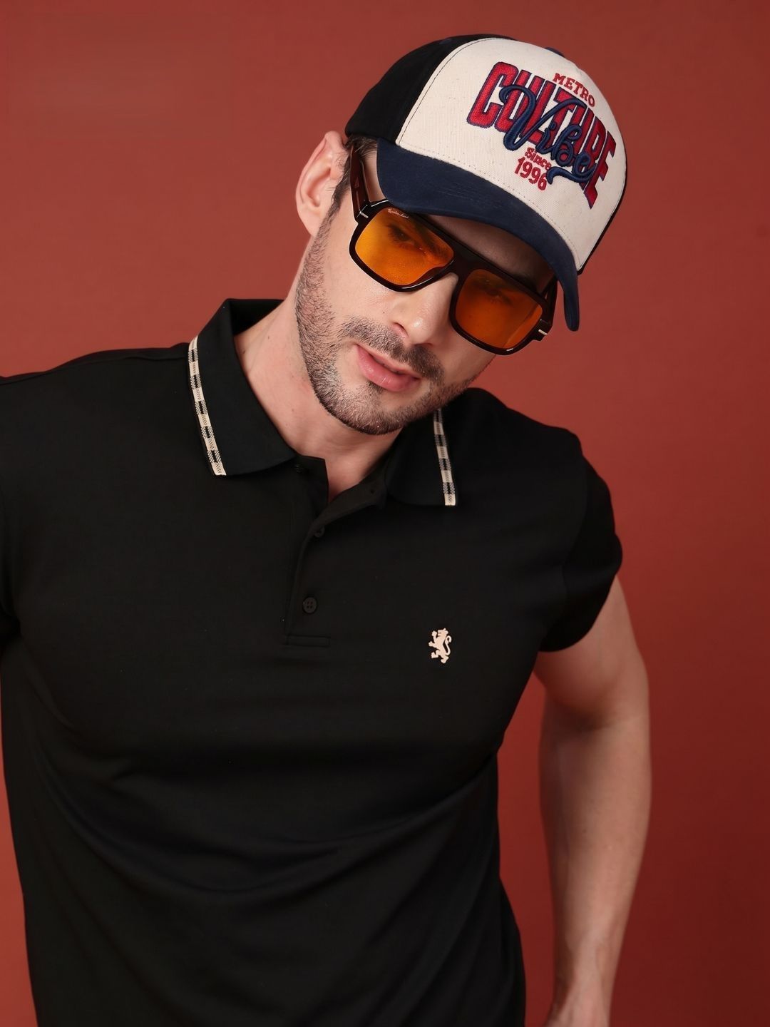 Red Tape Unisex Colourblocked Baseball Cap