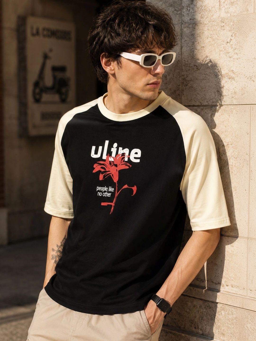Maniac Men Printed T-shirt