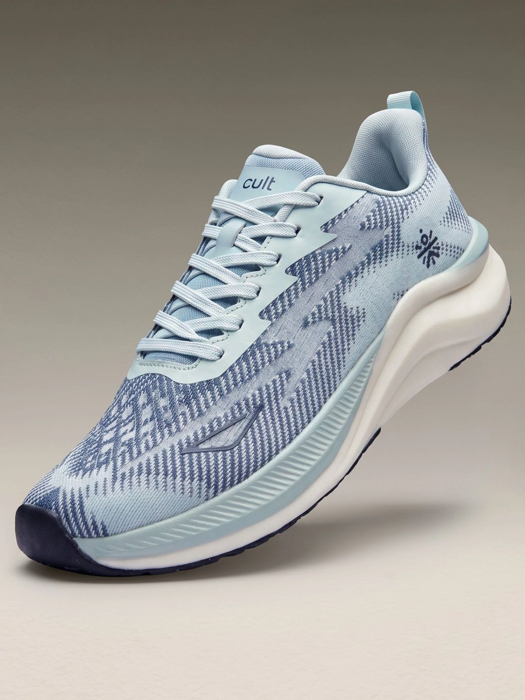 CULT Men Grey VoltStride Running Shoes