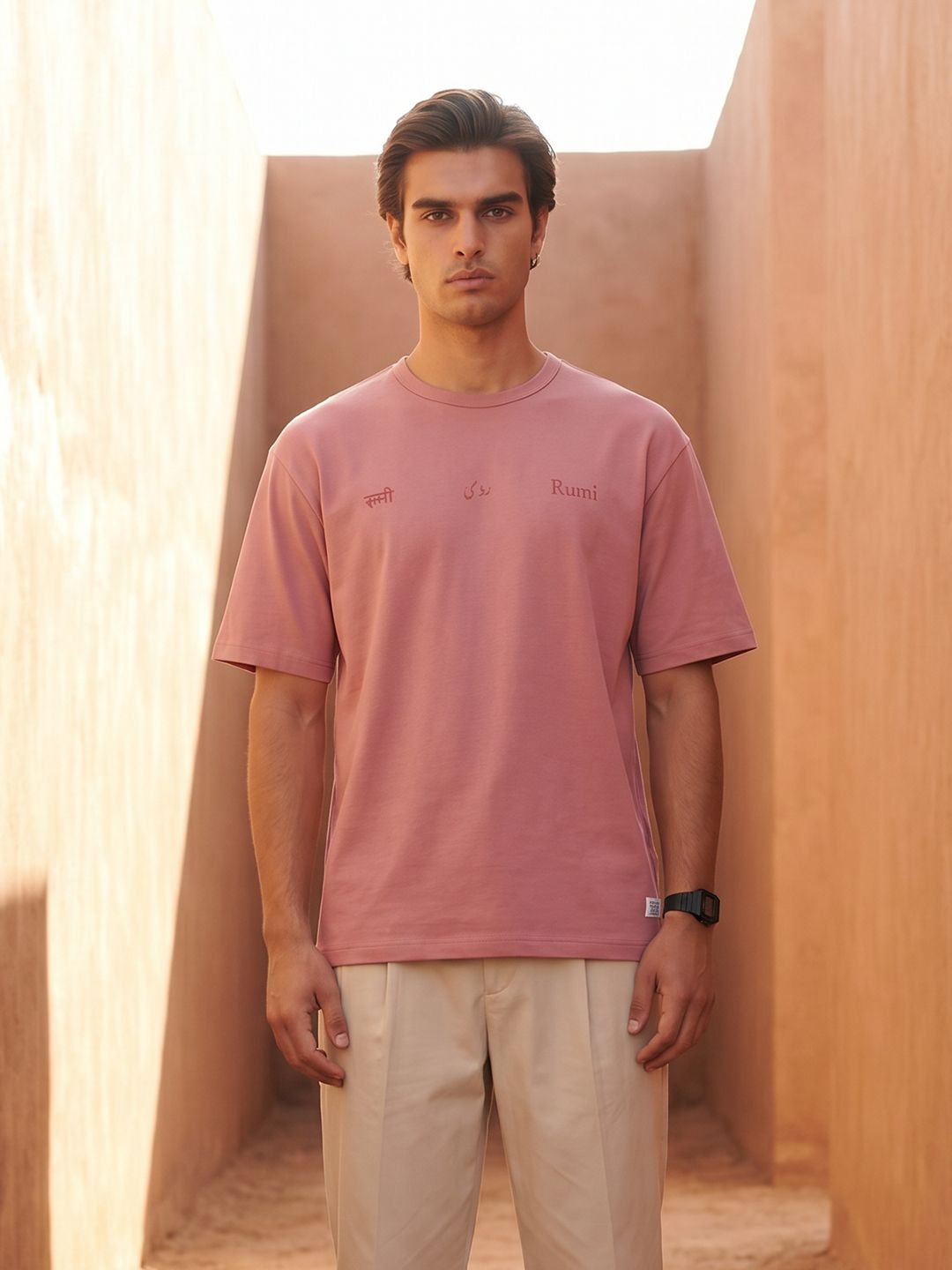 Mr Bowerbird Typography Printed Pure Cotton T-shirt