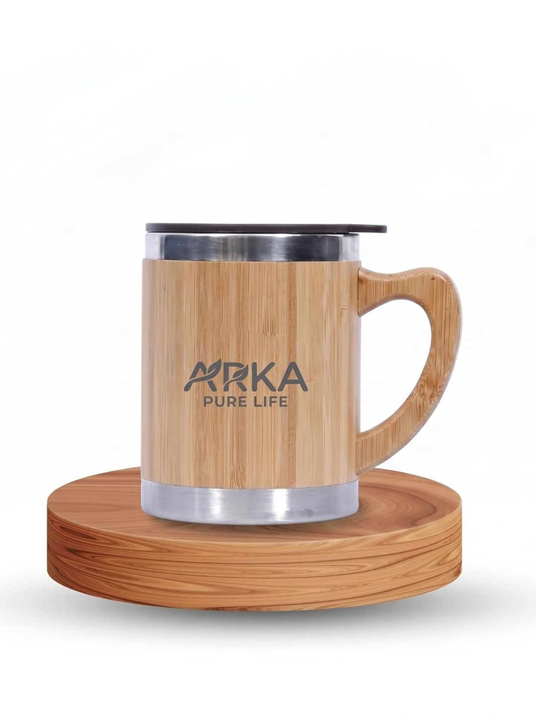 Arka Pure Life Brown Coffee Mug With Handle