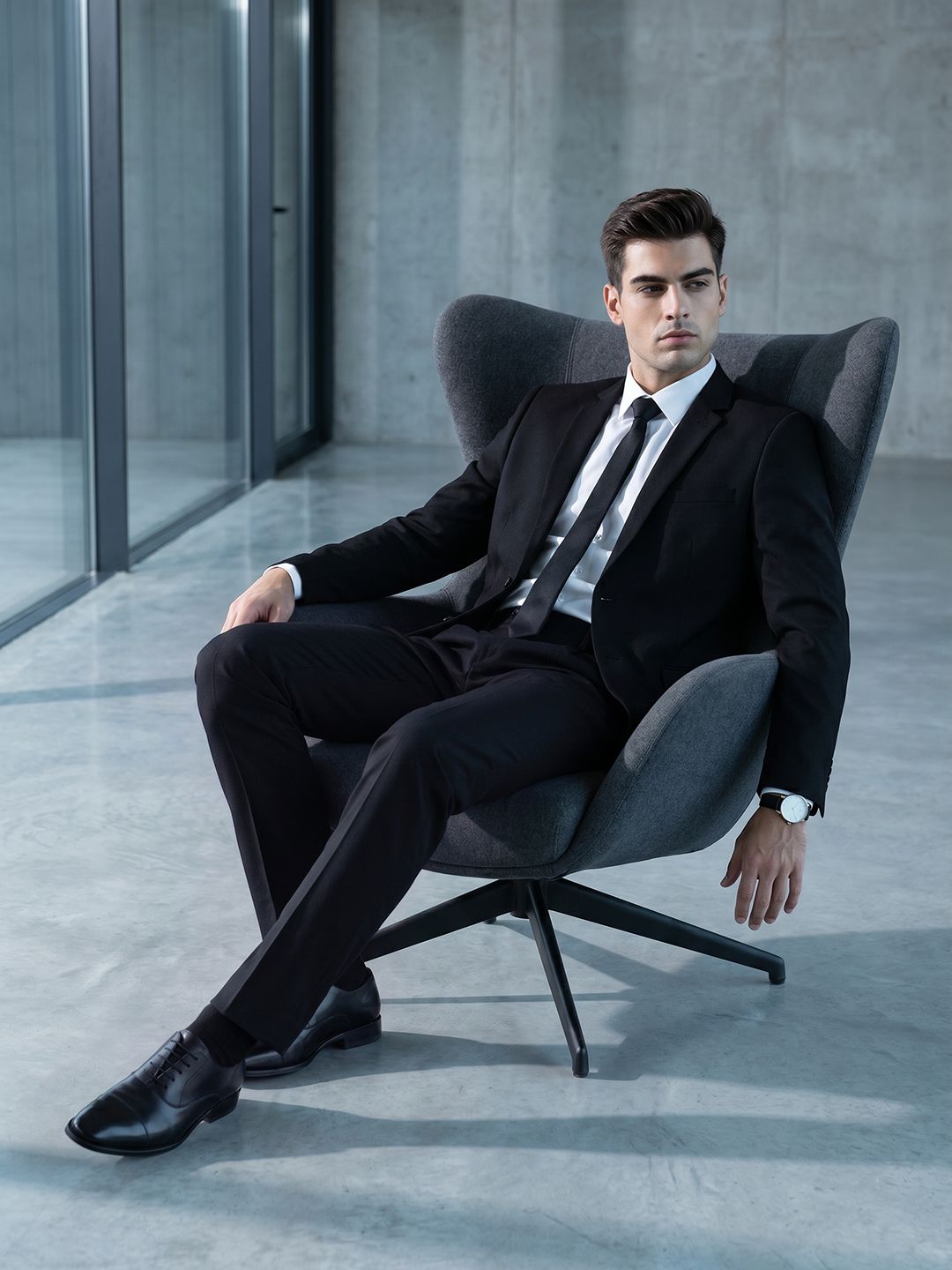 INVICTUS Notched Lapel 2-Piece Formal Suits