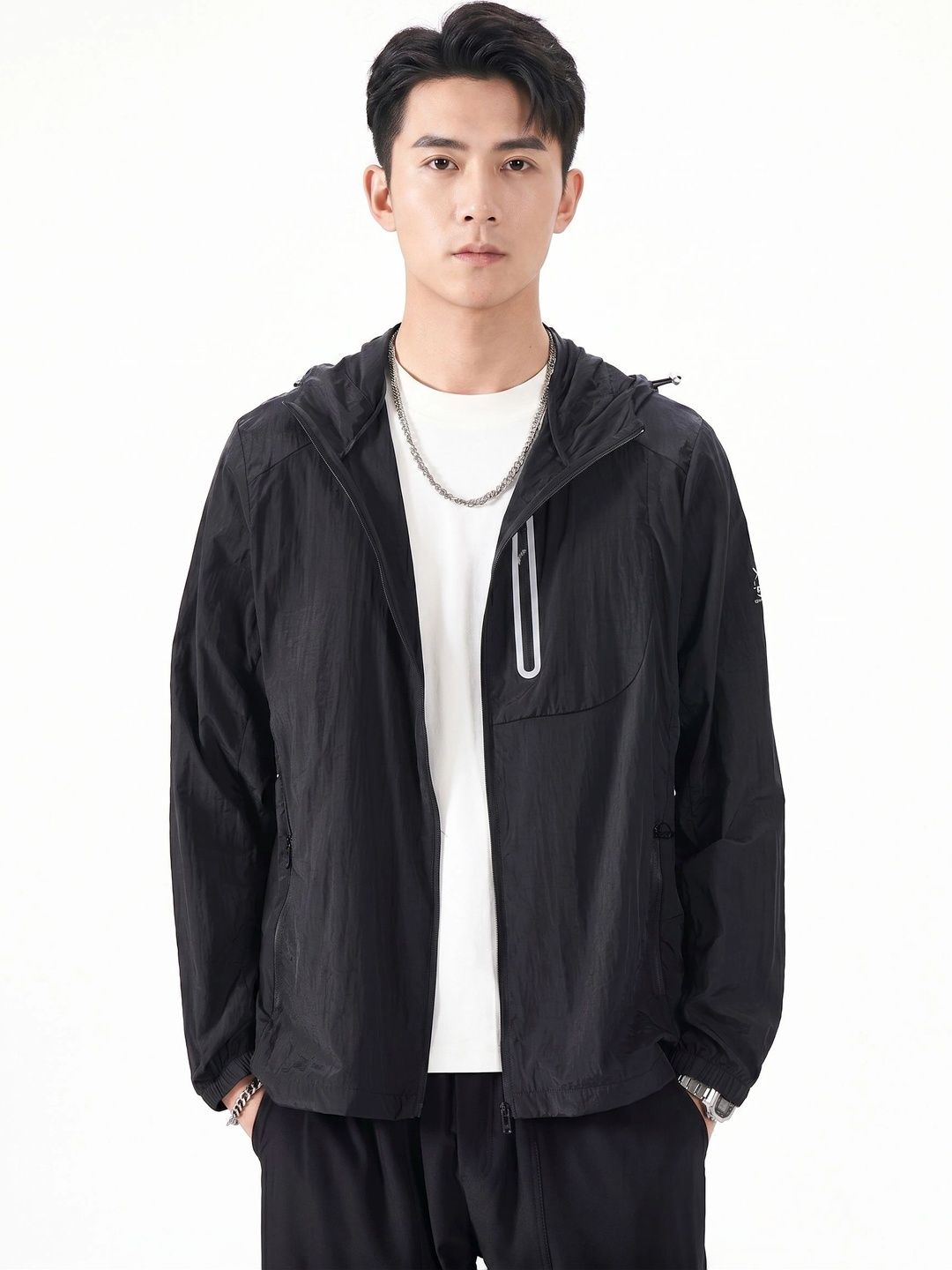 StyleCast x Revolte Men Lightweight Outdoor Woven Jacket