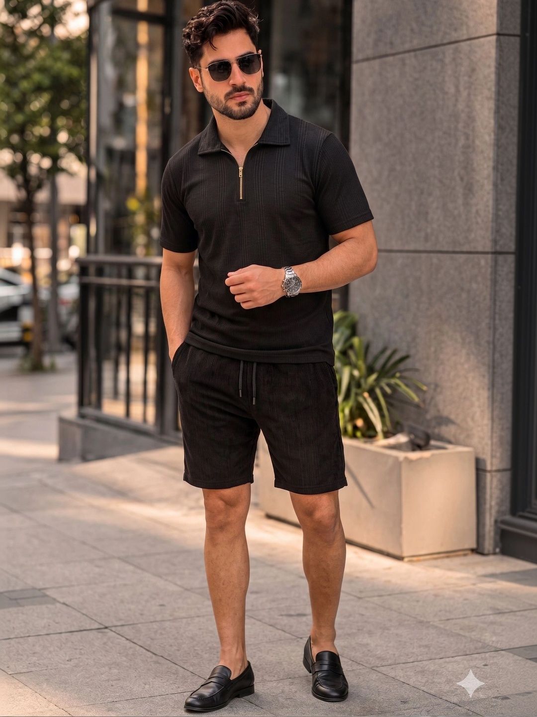 MaverIQ Men Polo Collar T-shirt