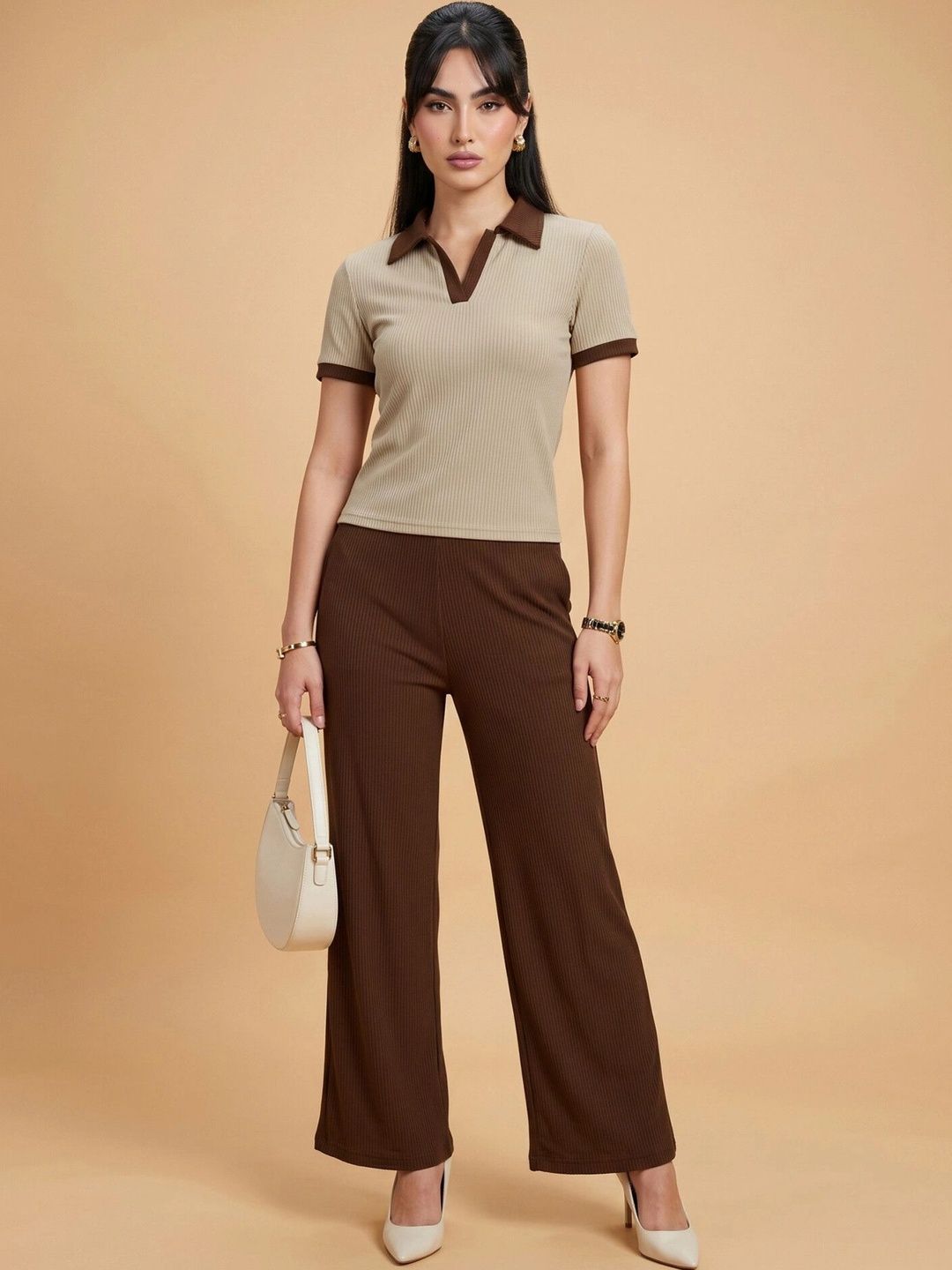SZN Self Design Top with Trousers