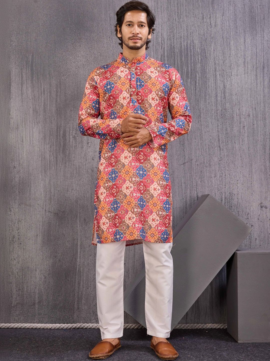 Moda Rapido Men Ethnic Motifs Printed Kurta