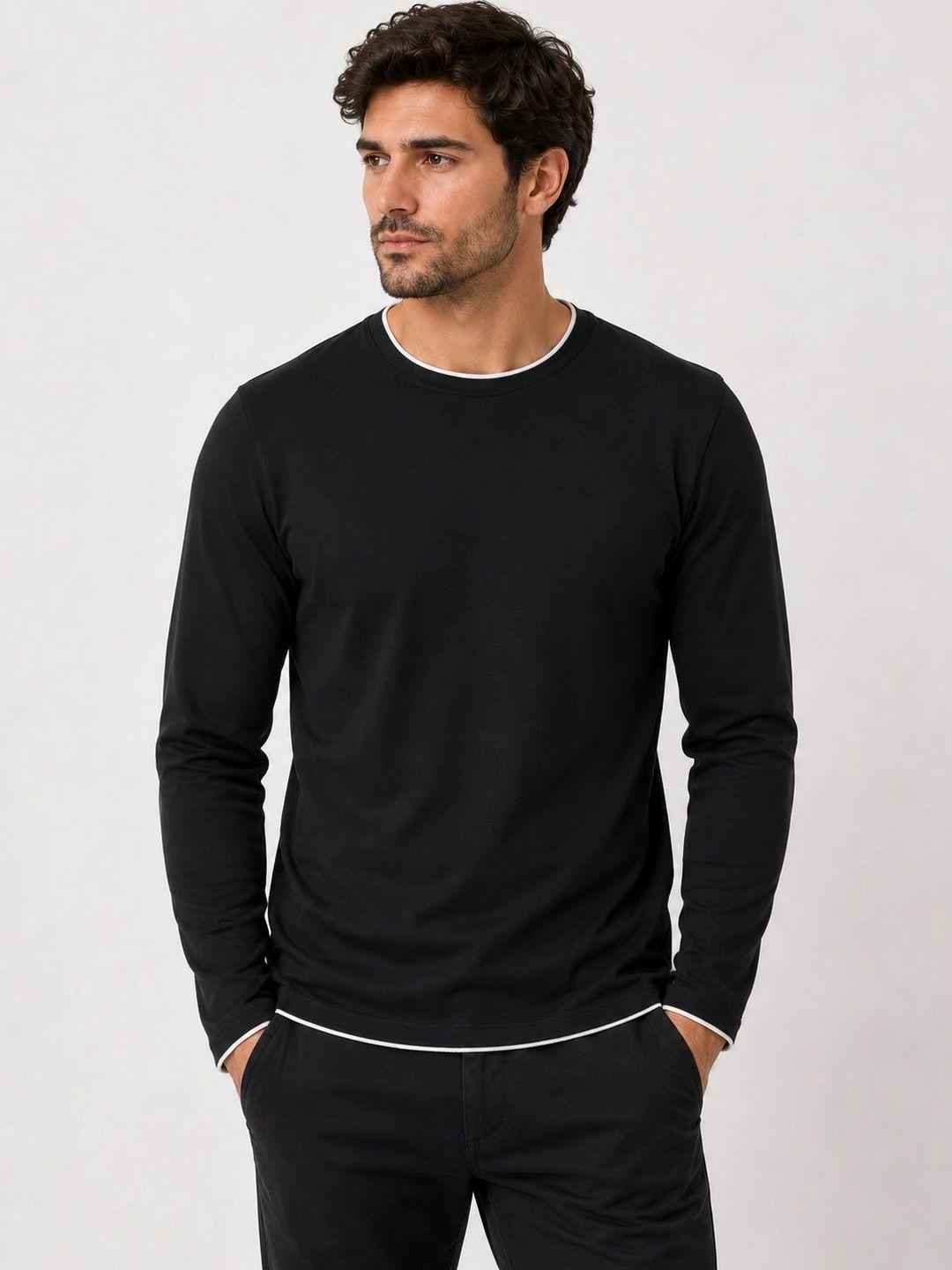 XENOR Men Slim Fit T-shirt