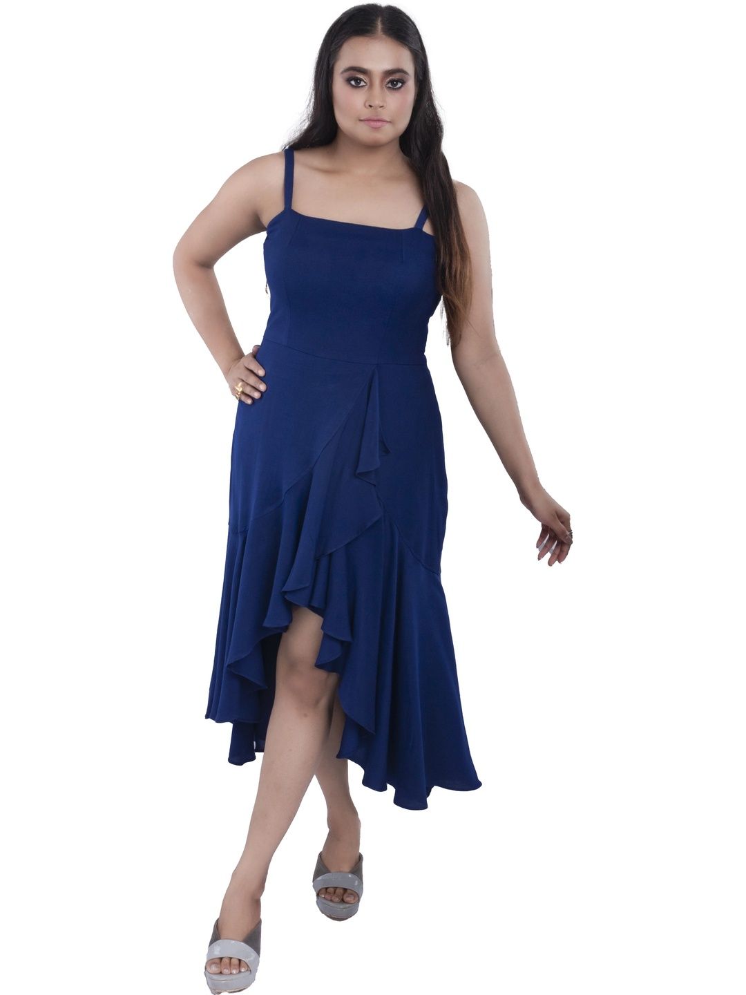 RAYIE COLLECTION Fit & Flare Midi Dress