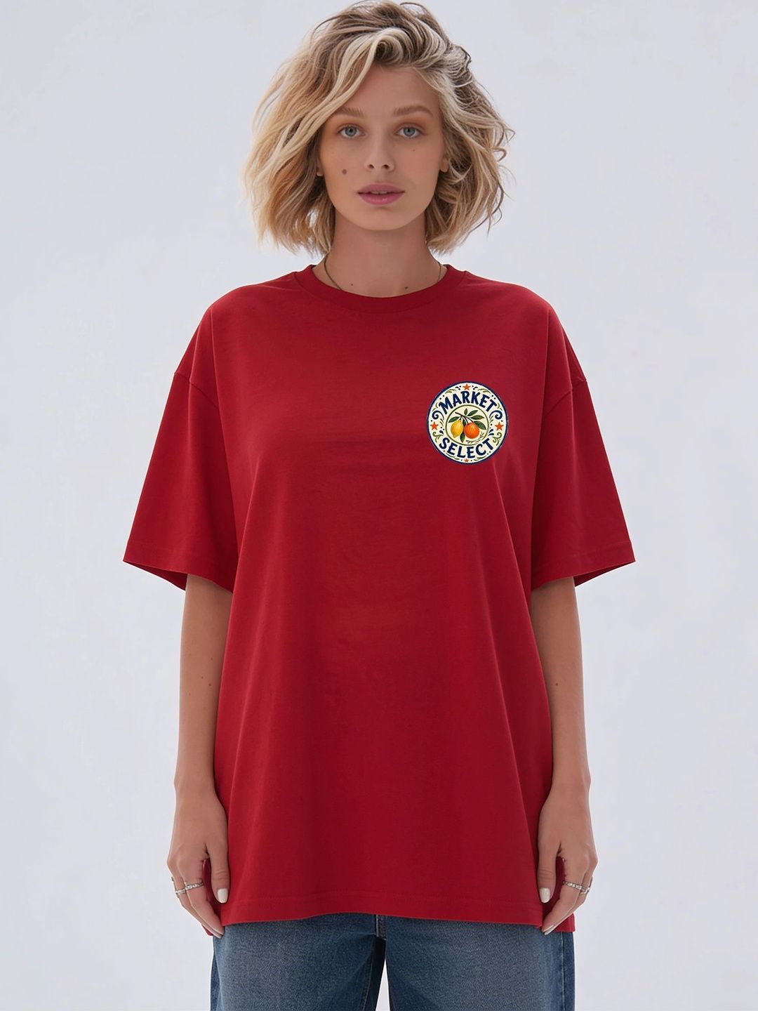 FARDA Unisex Printed Pockets T-shirt
