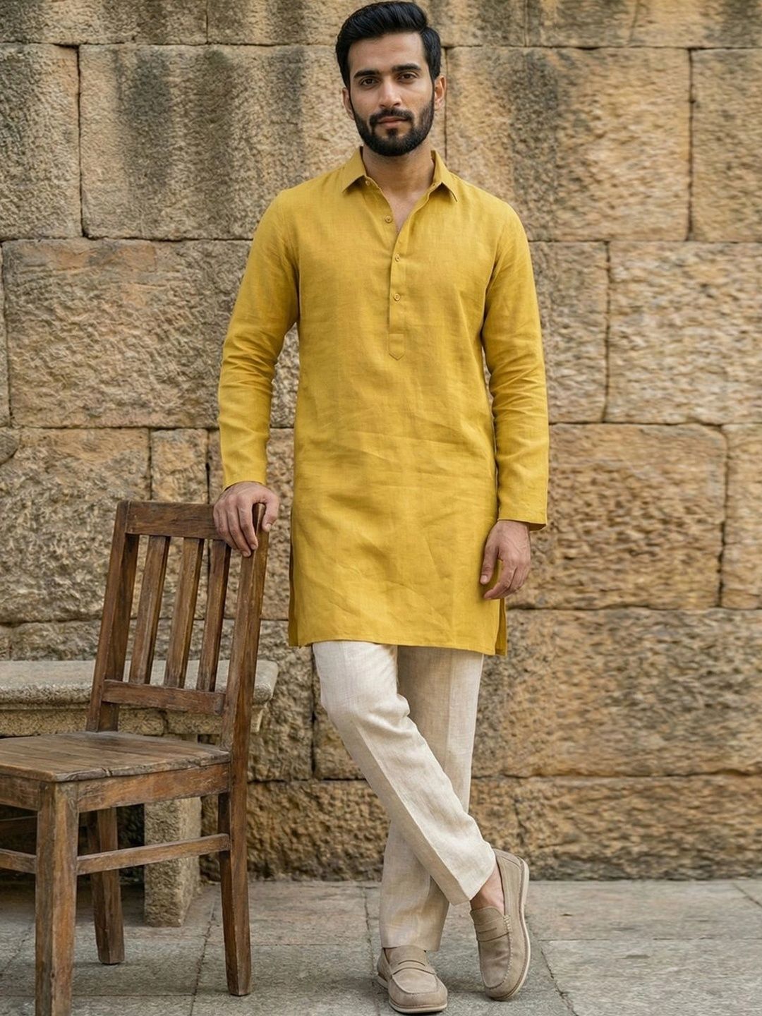 House of Pataudi Men Kurta