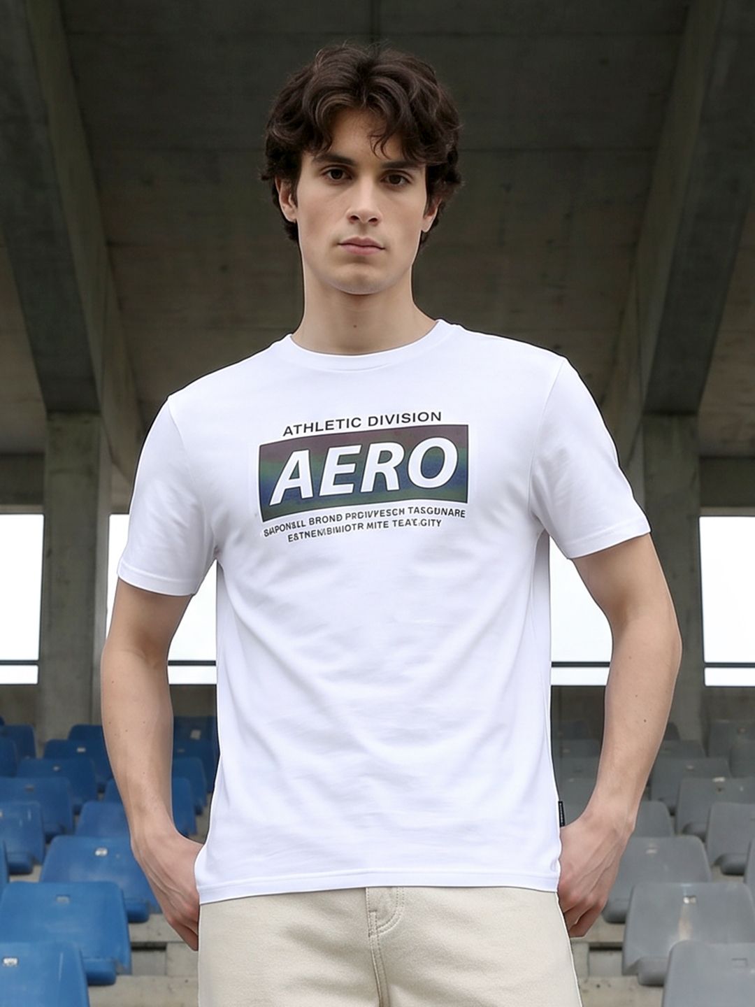 Aeropostale Typography Printed T-shirt