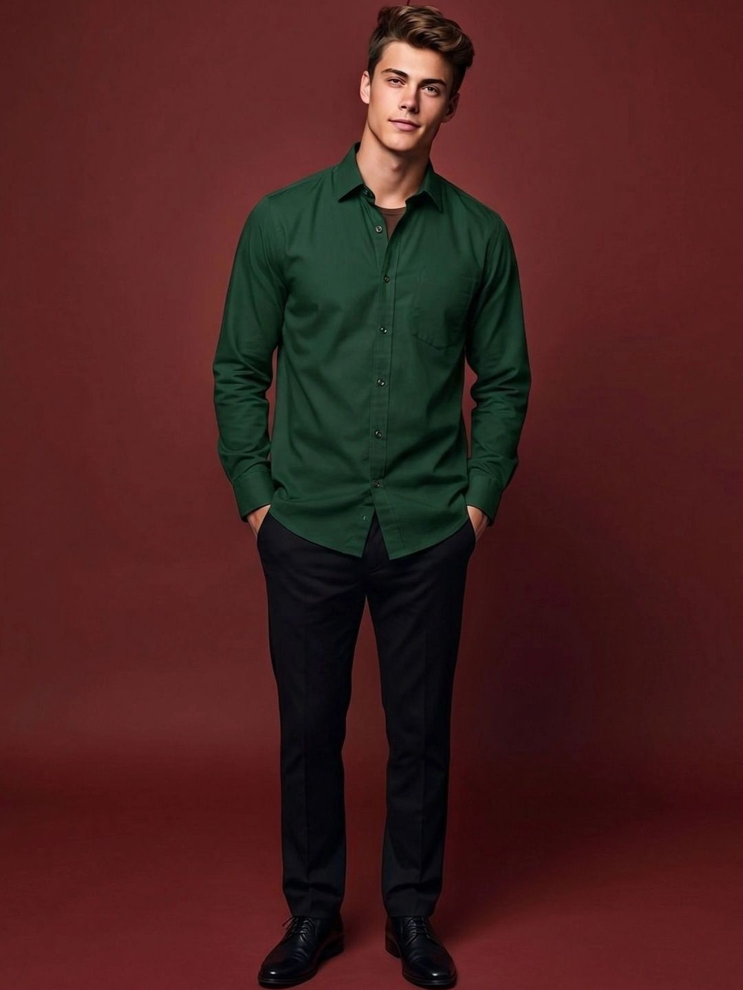 THE BEETEL HOUSE Men Comfort Casual Shirt