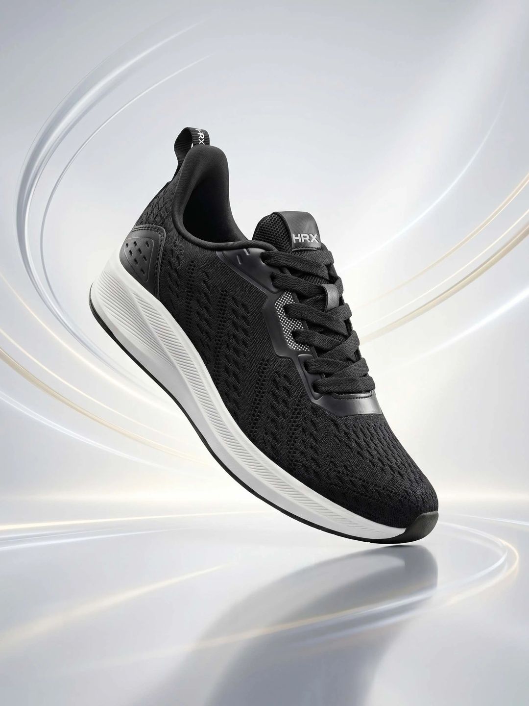 HRX by Hrithik Roshan Women Mesh Running Lace-Ups Non-Marking Shoes
